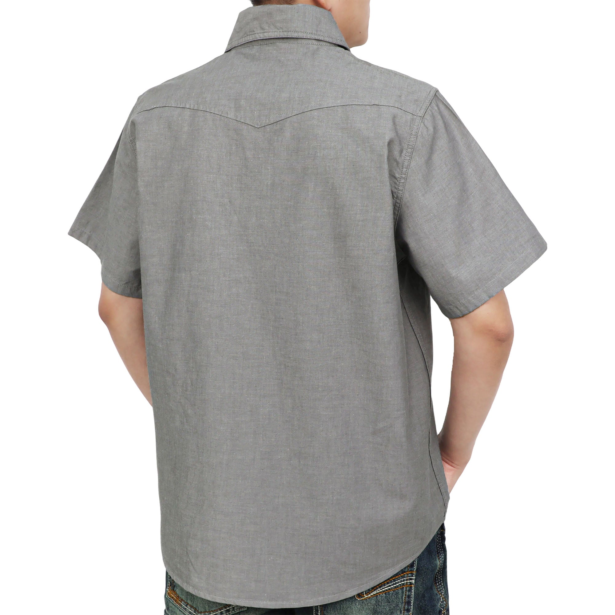 5OZ Lightweight 100% C Chambray Shirt (NON-FR)-SH041L