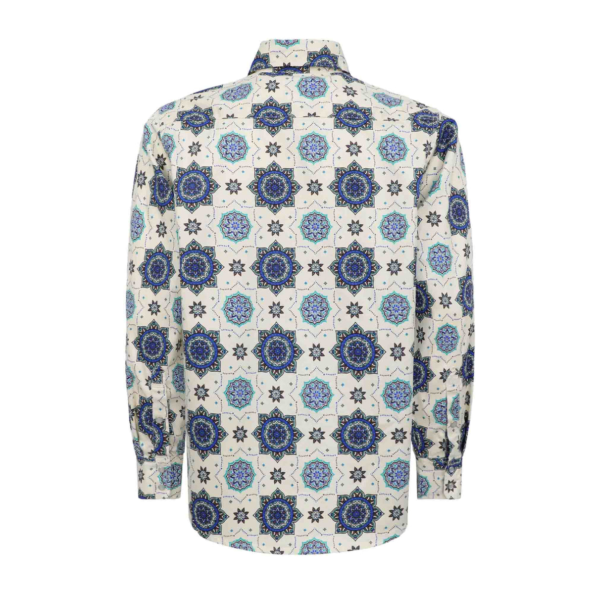 Bocomal khaki pearl snap FR work shirt product view