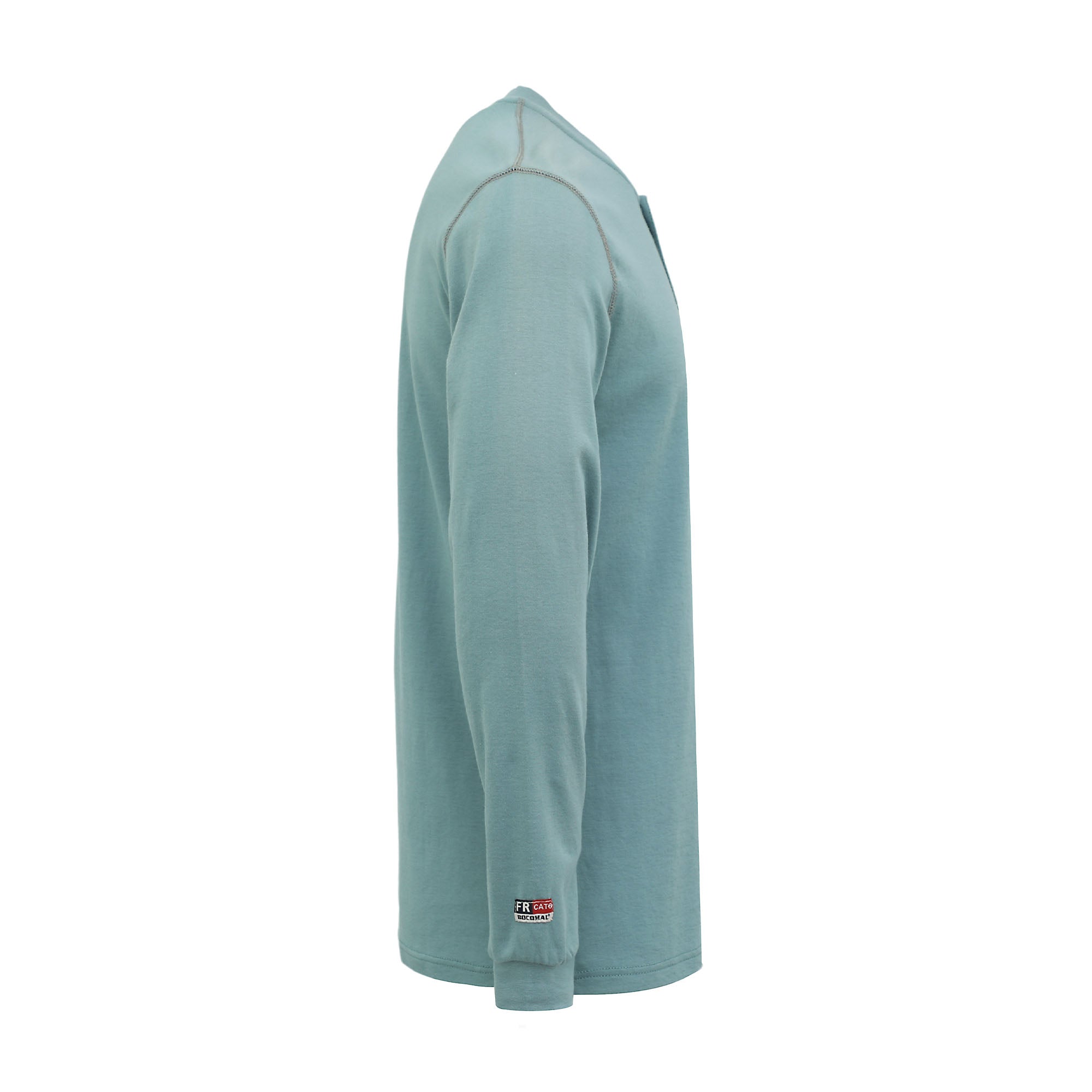 5.5OZ Button Pullover T-Shirts/Solid Color-2808