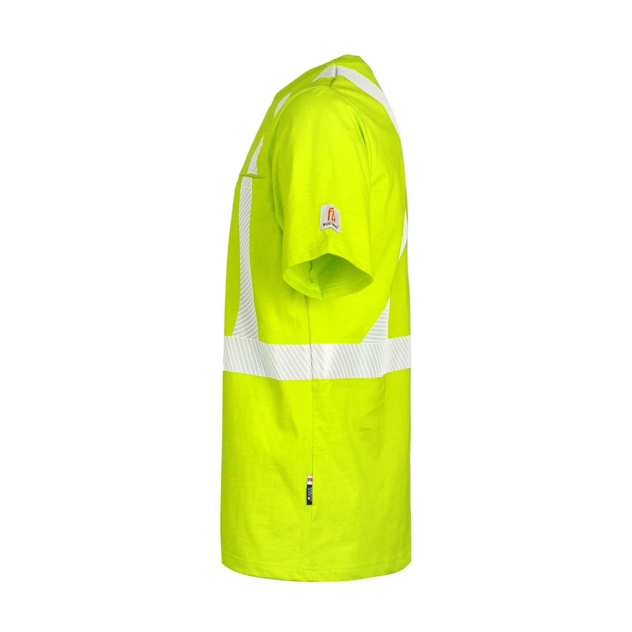 6OZ Lightweight High Visibility Reflective Safety FR Shirts-0624S