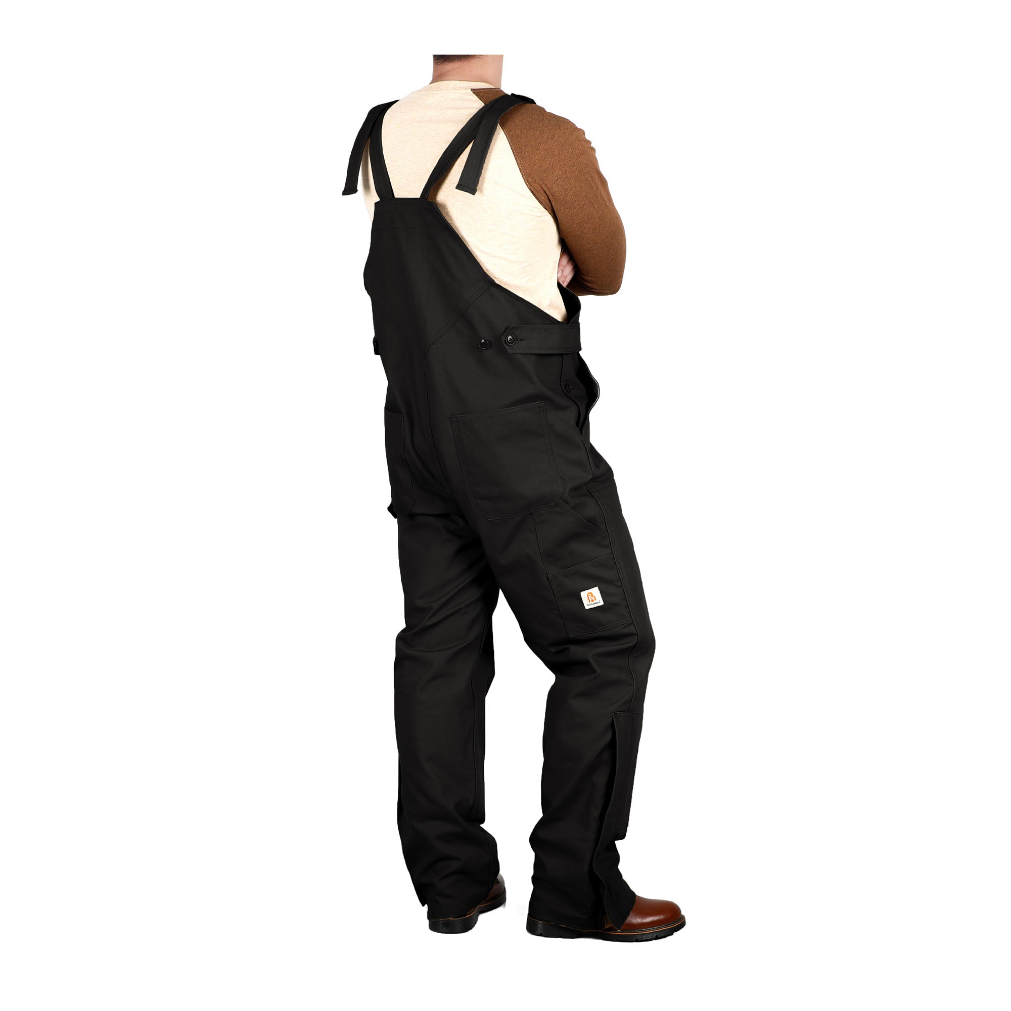 10OZ Bib Overall/Leg Zipper-6704