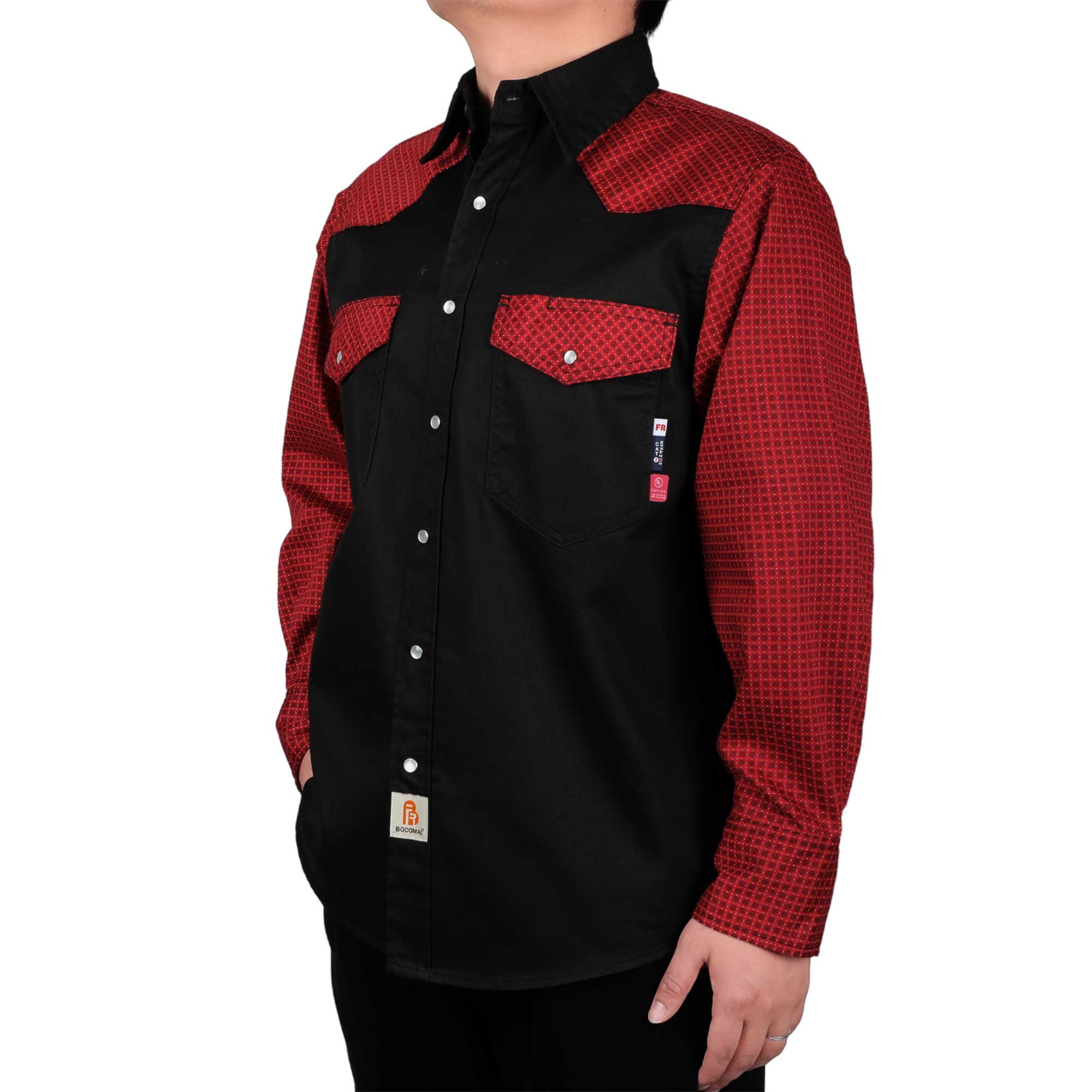6.5OZ Hawaii/Solid FR Welding Work Shirt