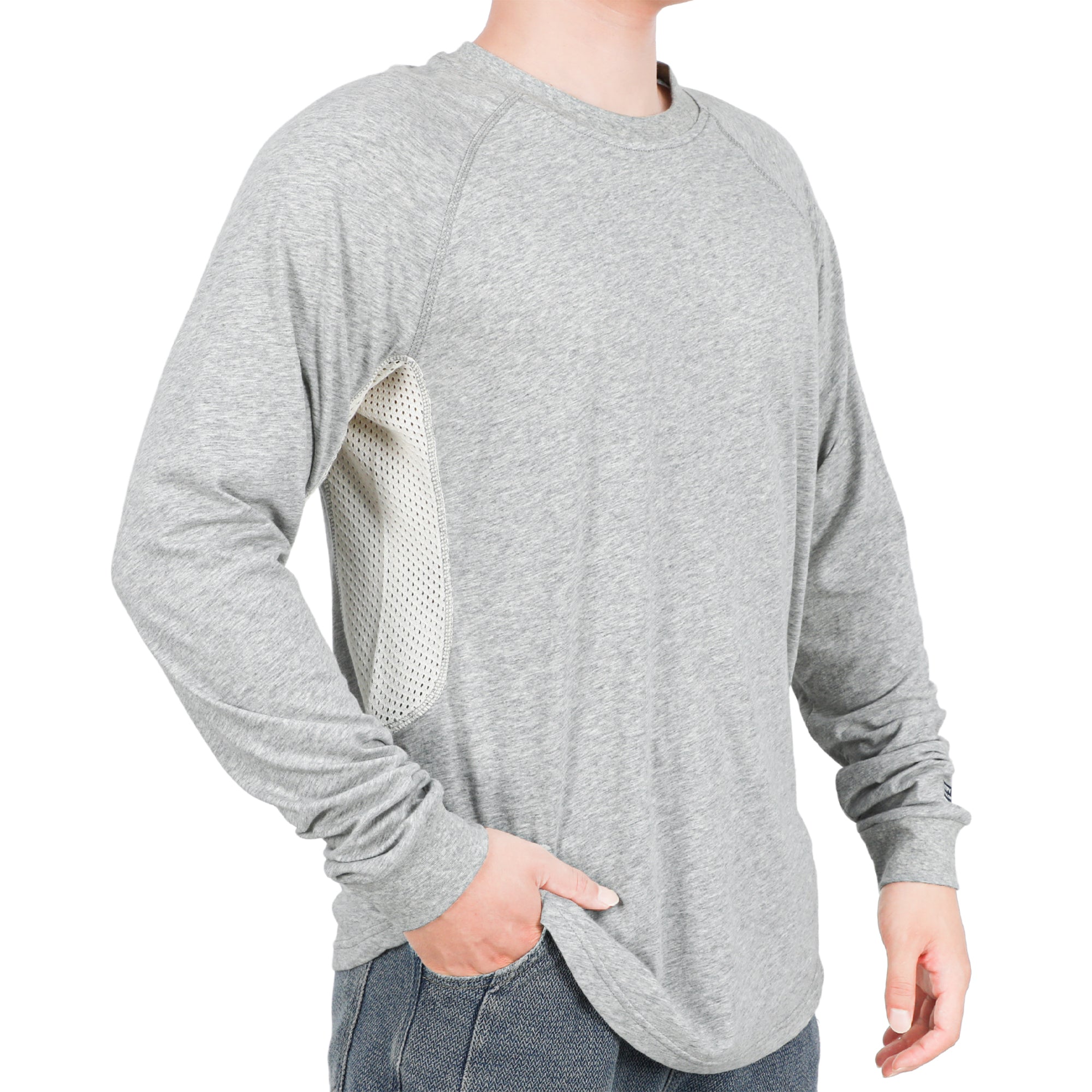 4.5OZ Vented Mesh Loose Fit EX Lightweight FR T-Shirts-9717