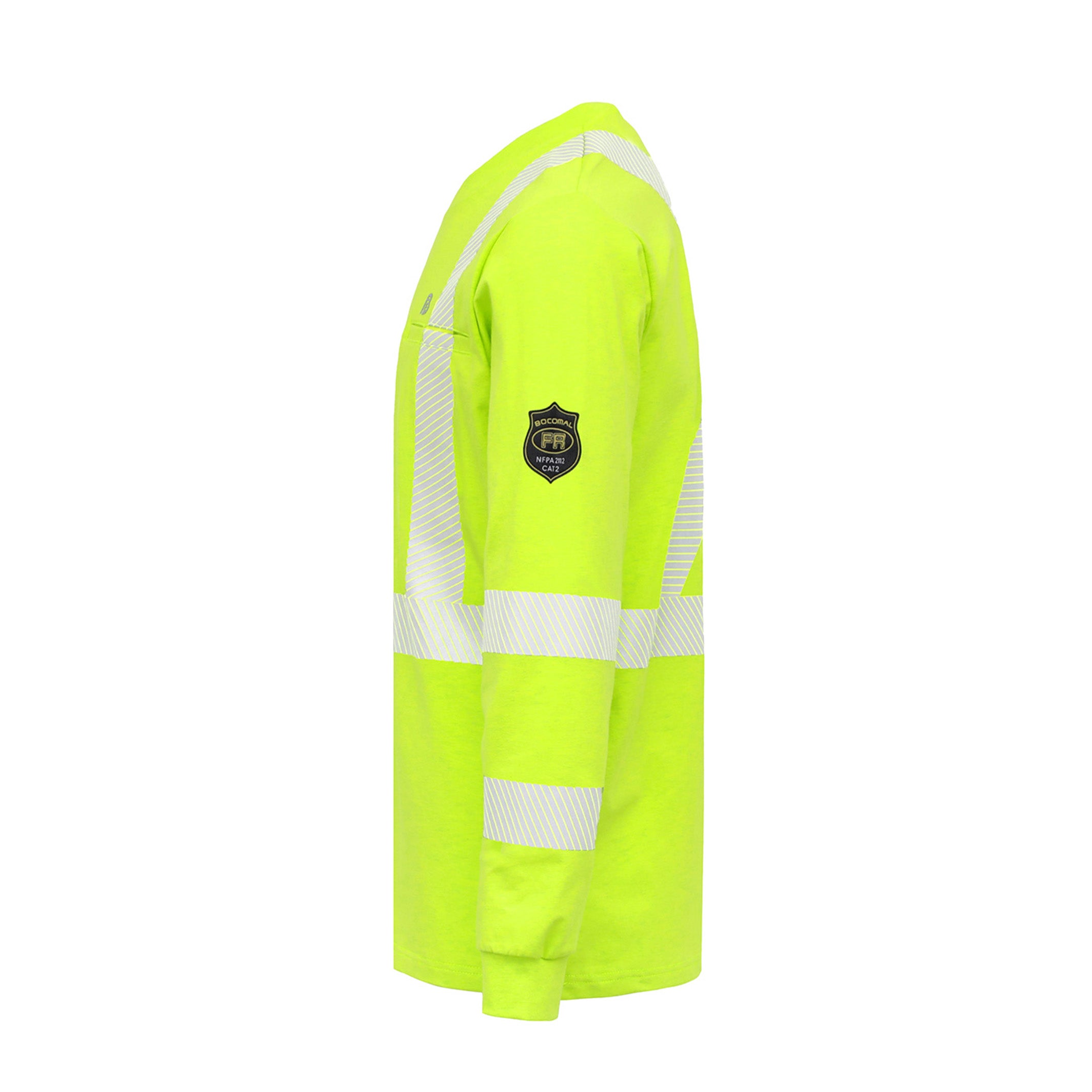 6OZ Hi Vis T-Shirts(Normal Yellow Color)-0624