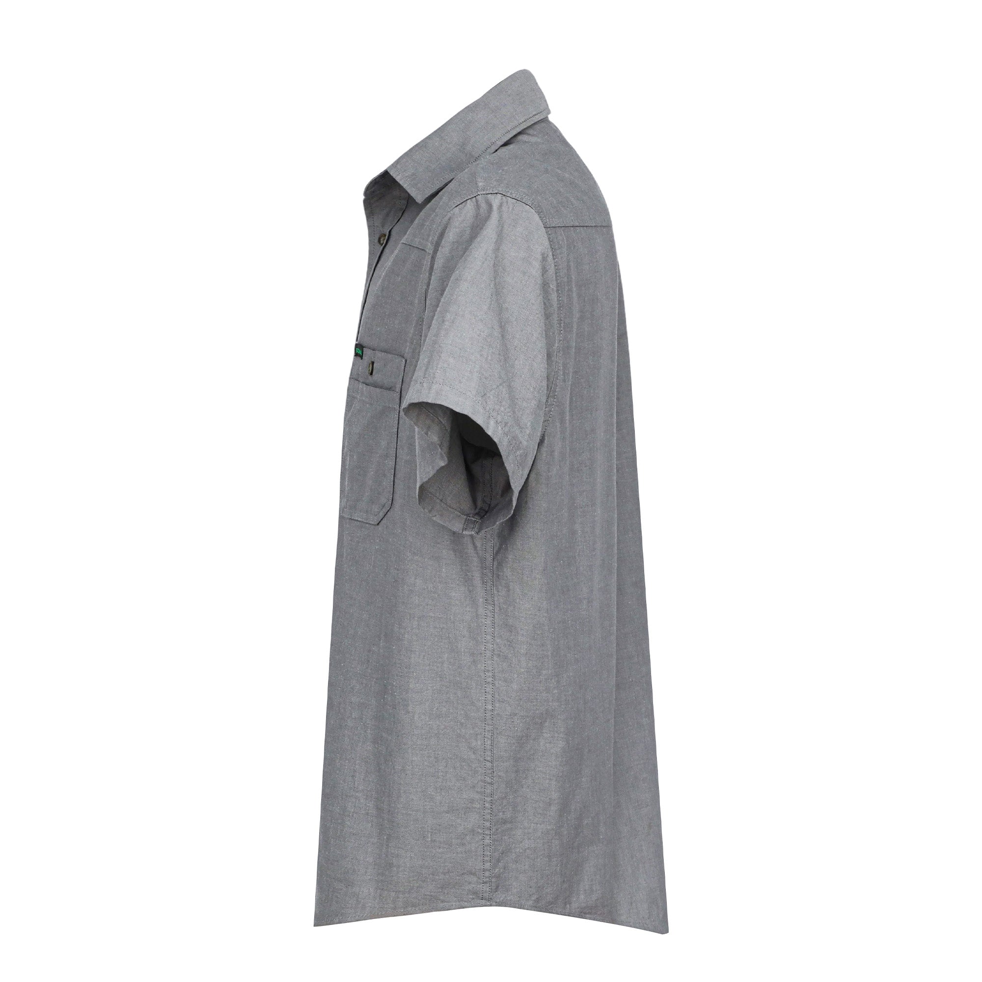 5OZ Men's Short Sleeve Button Down Work Shirts （NON-FR）- SH041K