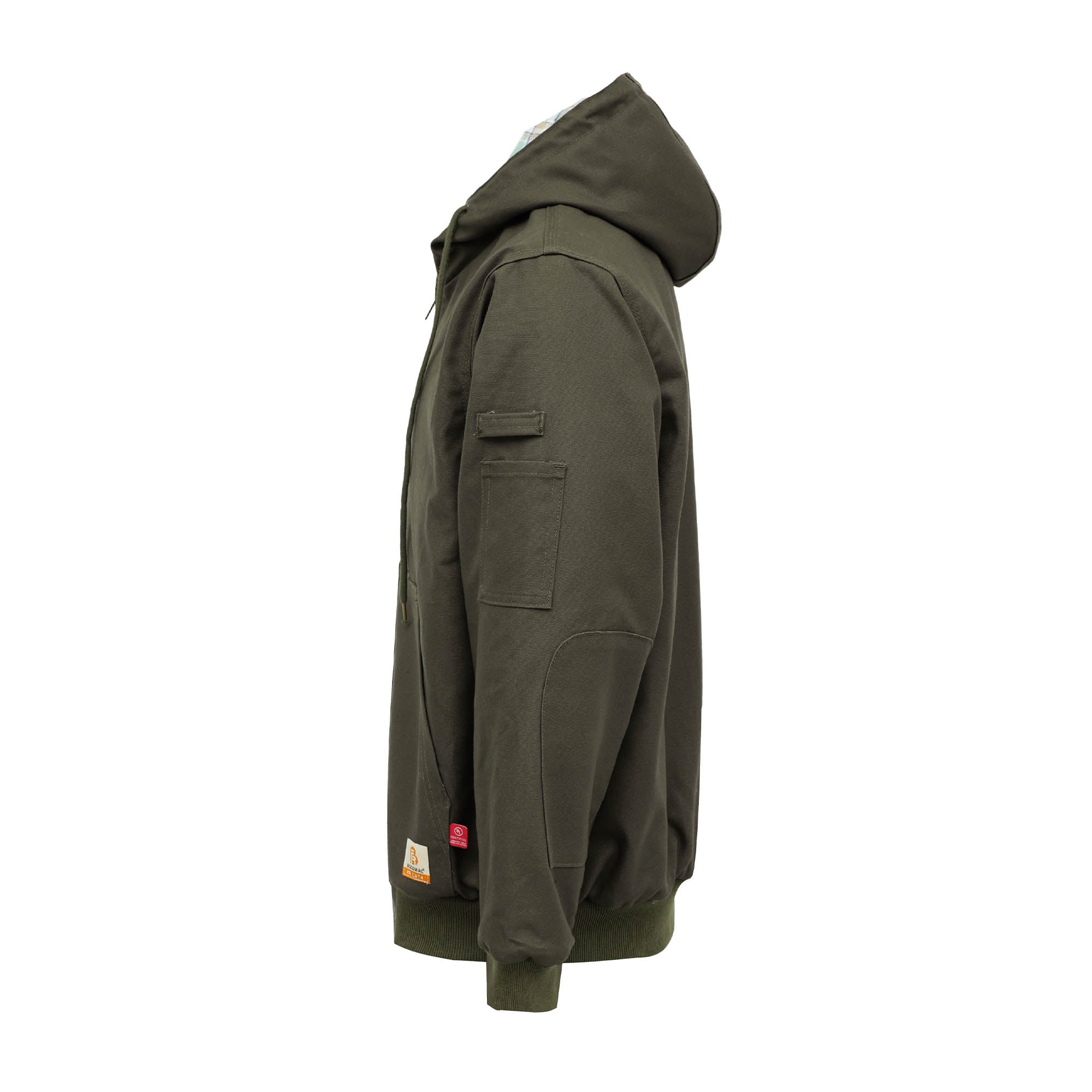 Lined Jacket Water/Rain Repellent and Oil Resistant Soft Flannel Lining -3004