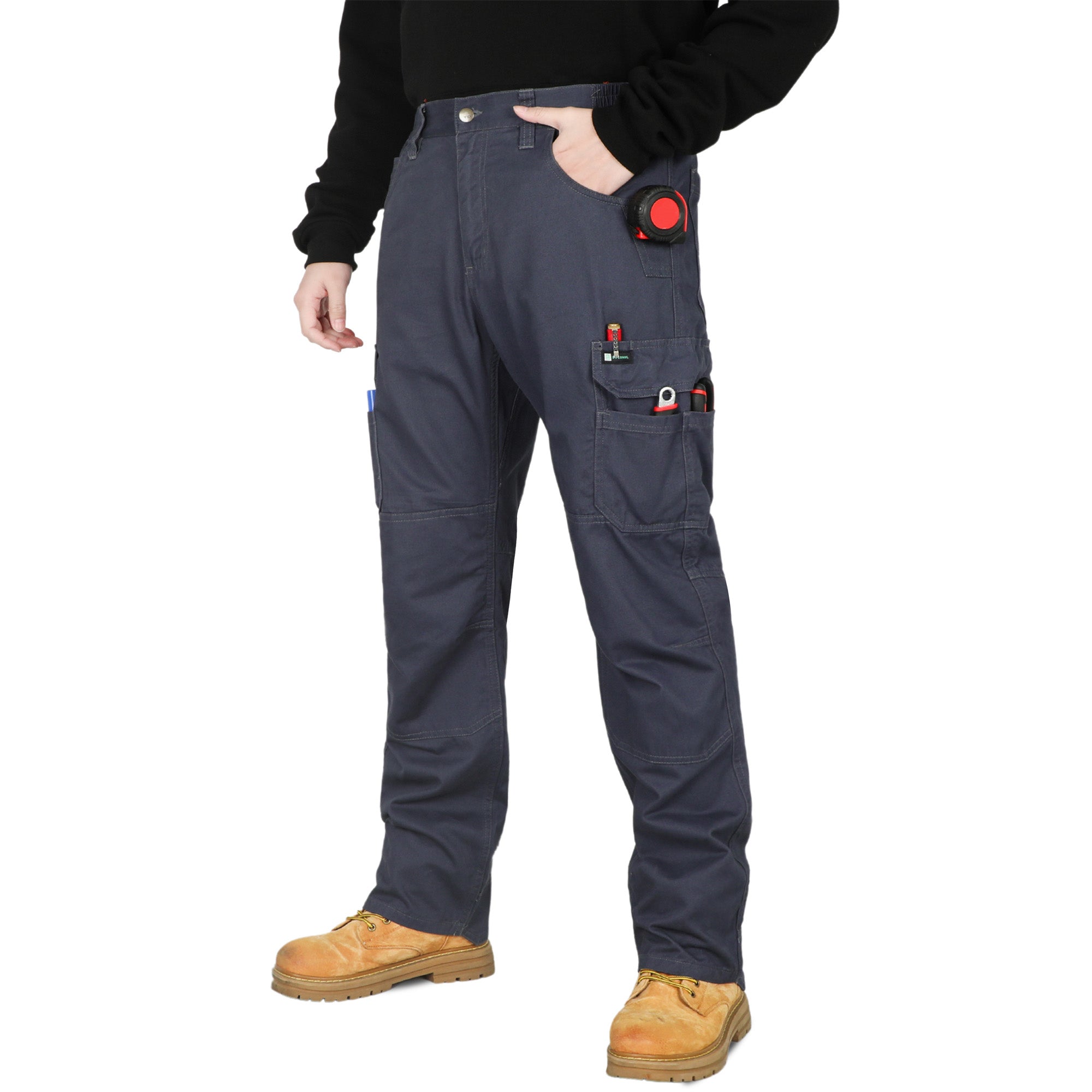 7OZ 12 Multi-Pockets 100% C Dura Comfort Work Cargo Pants (NON-FR)- 031D