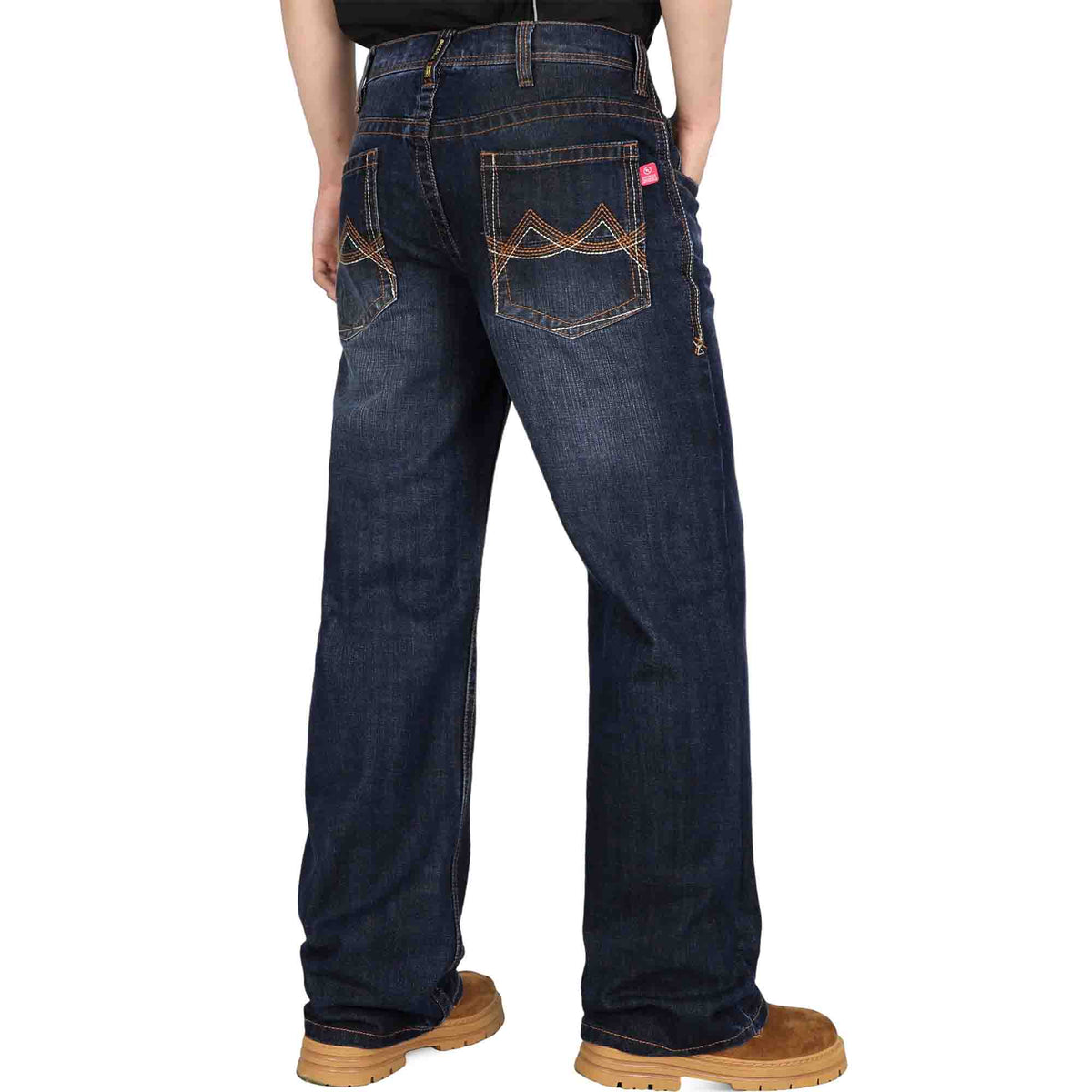 14 oz Heavyweight Dura-Rugged Denim Relaxed Fit Boot Cut FR Jeans