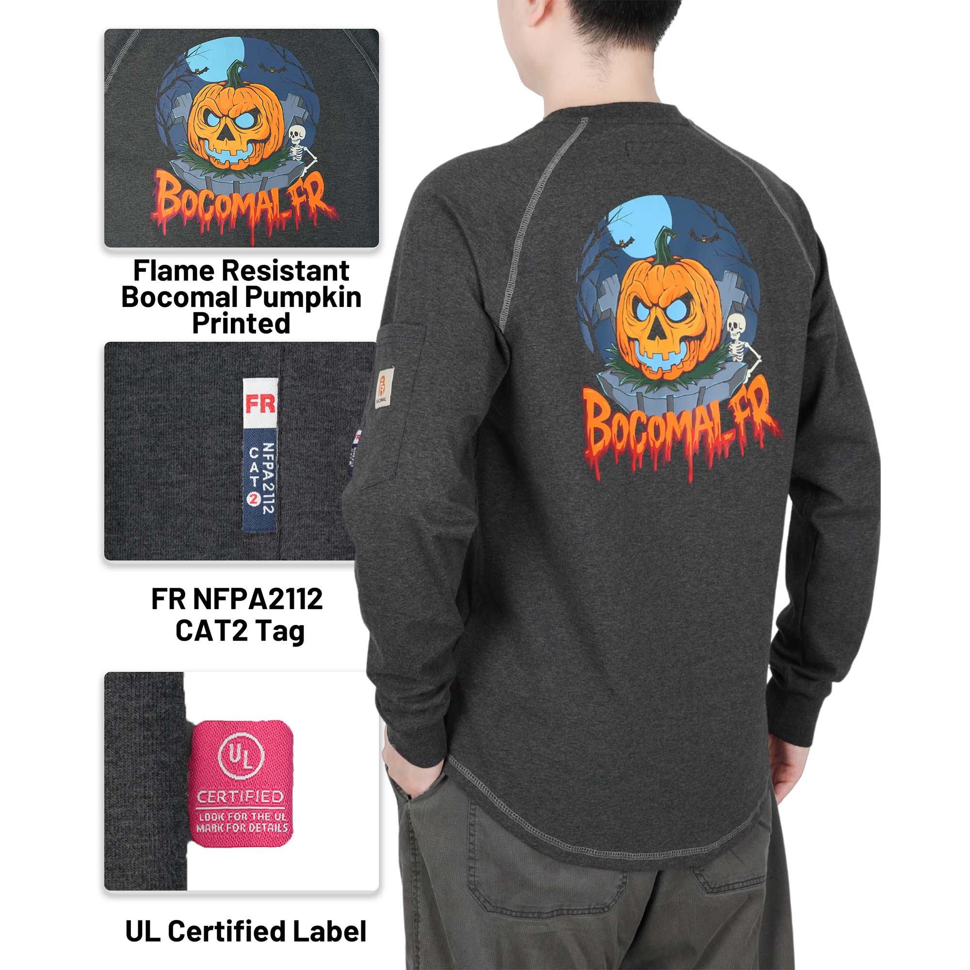 Printed Series FR Work T-Shirt/Hoodies(Final Sale)