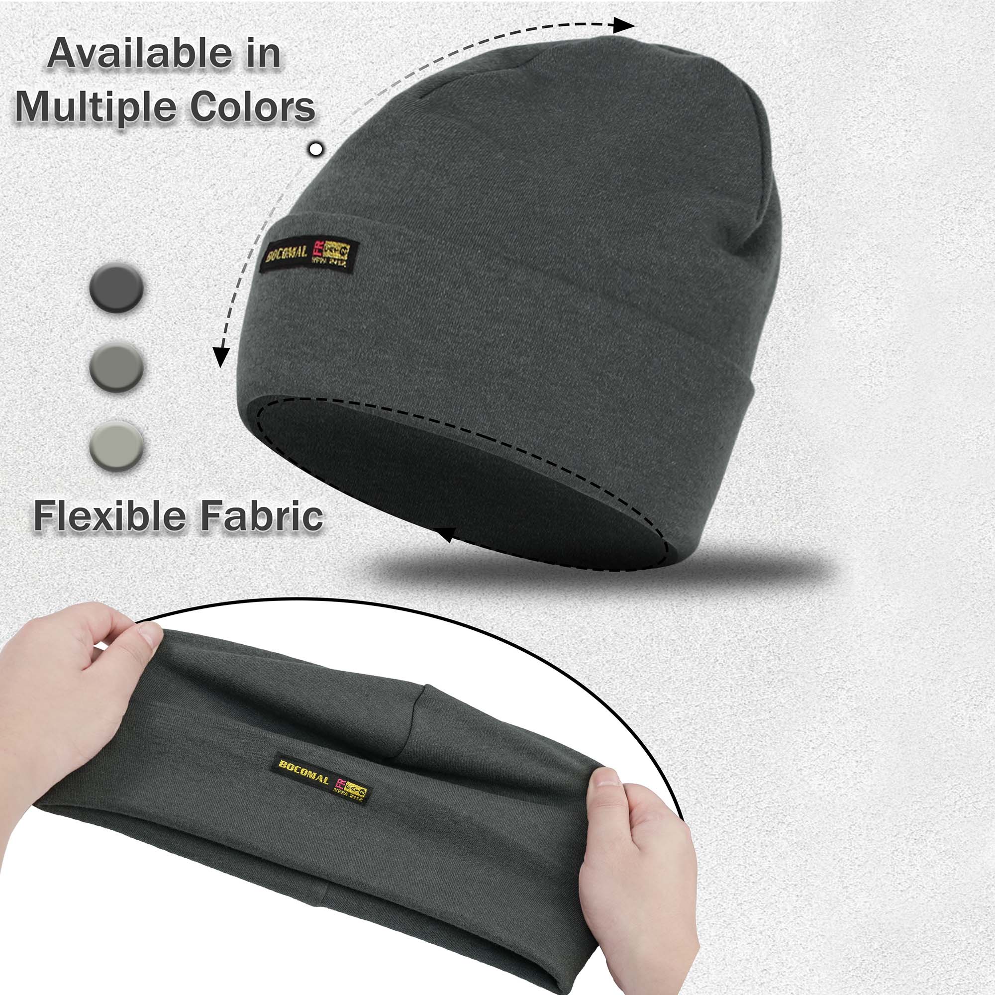 7OZ Cotton FR Head Covering Welding Hat-9803