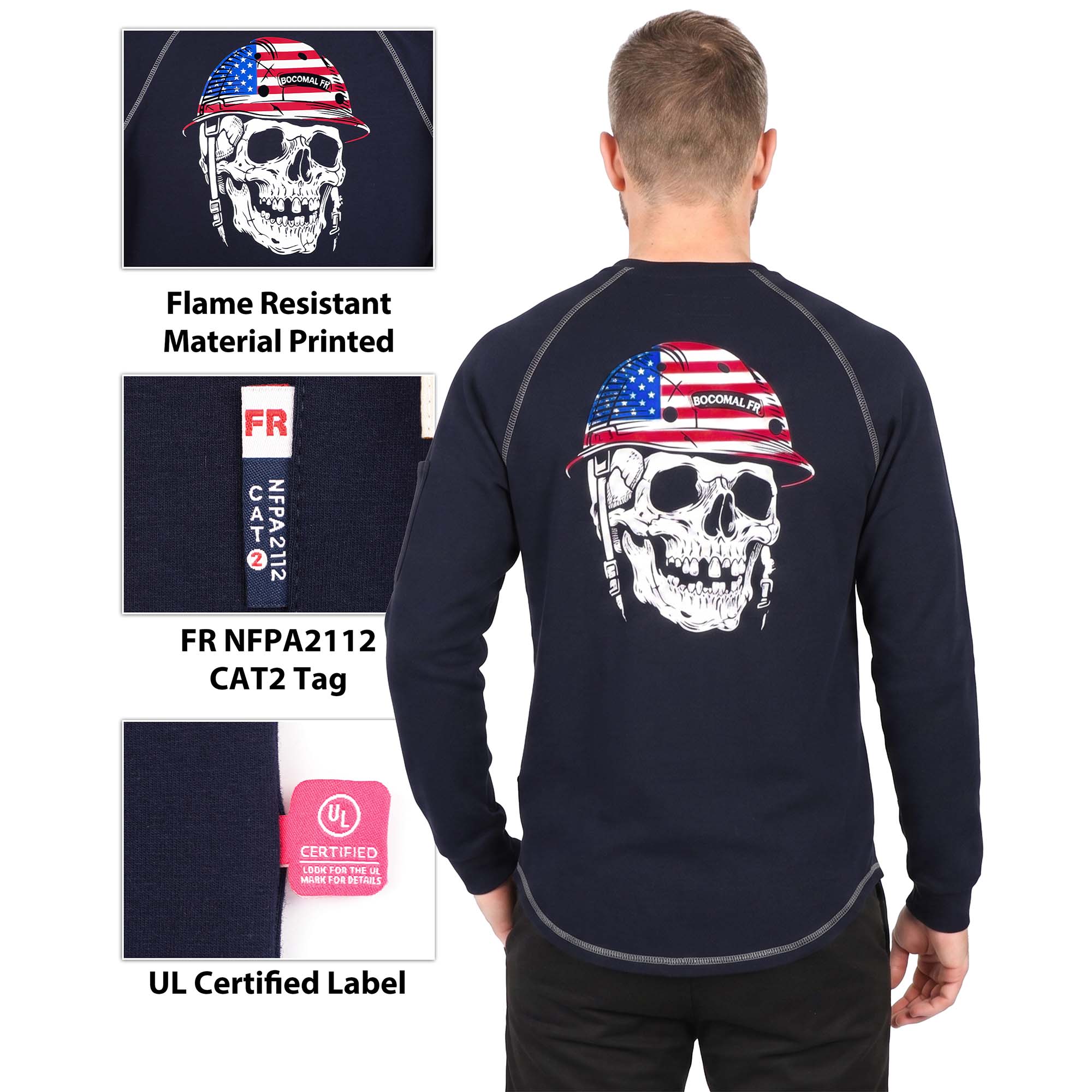6OZ Buttonless Pullover T-Shirts/Decorative Thread-5622
