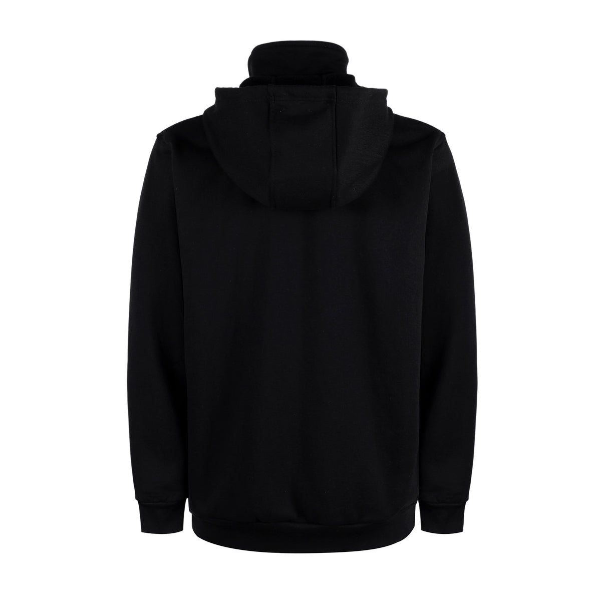 Bocomal black zip-front FR hoodie product view