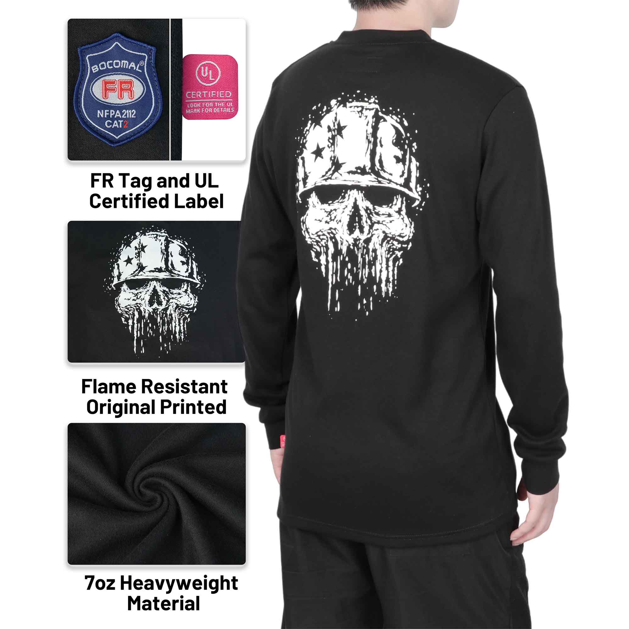Printed Series FR Work T-Shirts & Hoodies