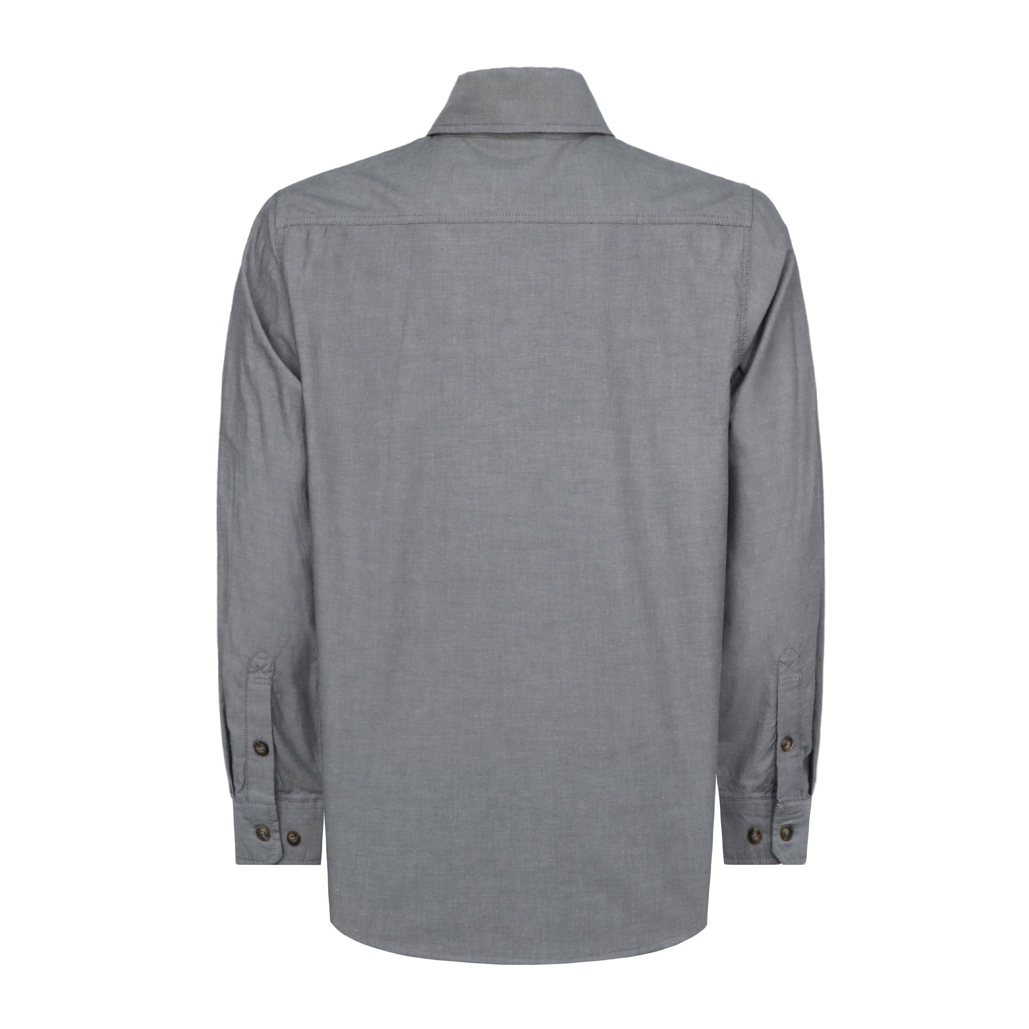 Men's Lightweight 100% Cotton Chambray Work Shirts (NON-FR)-SH041J