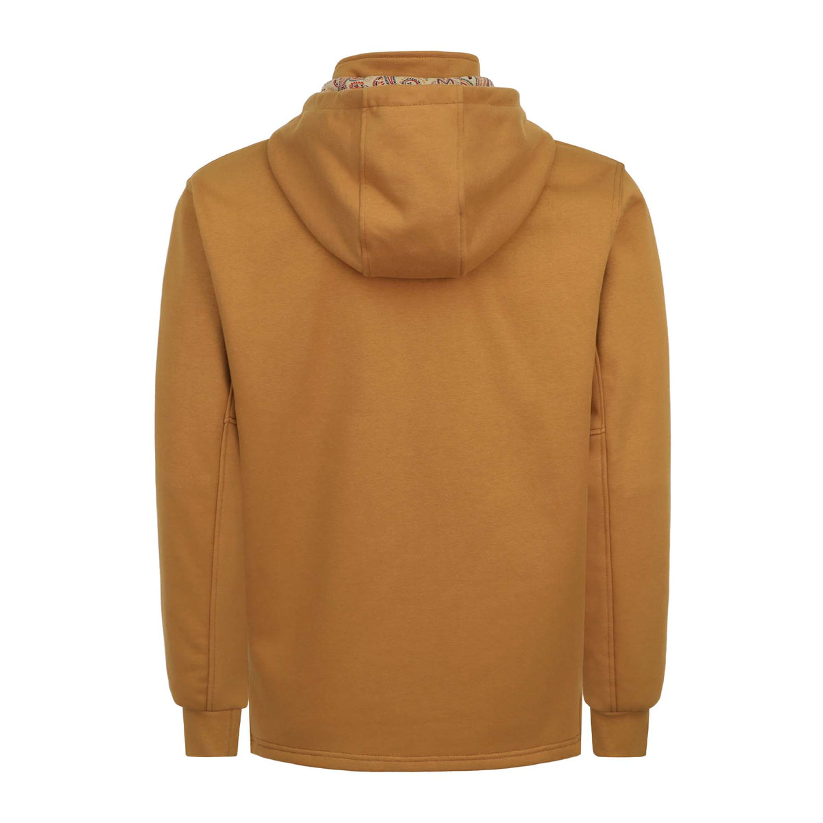 12 oz Fleece Zip Up Mock Neck Hooded FR Jackets - C631