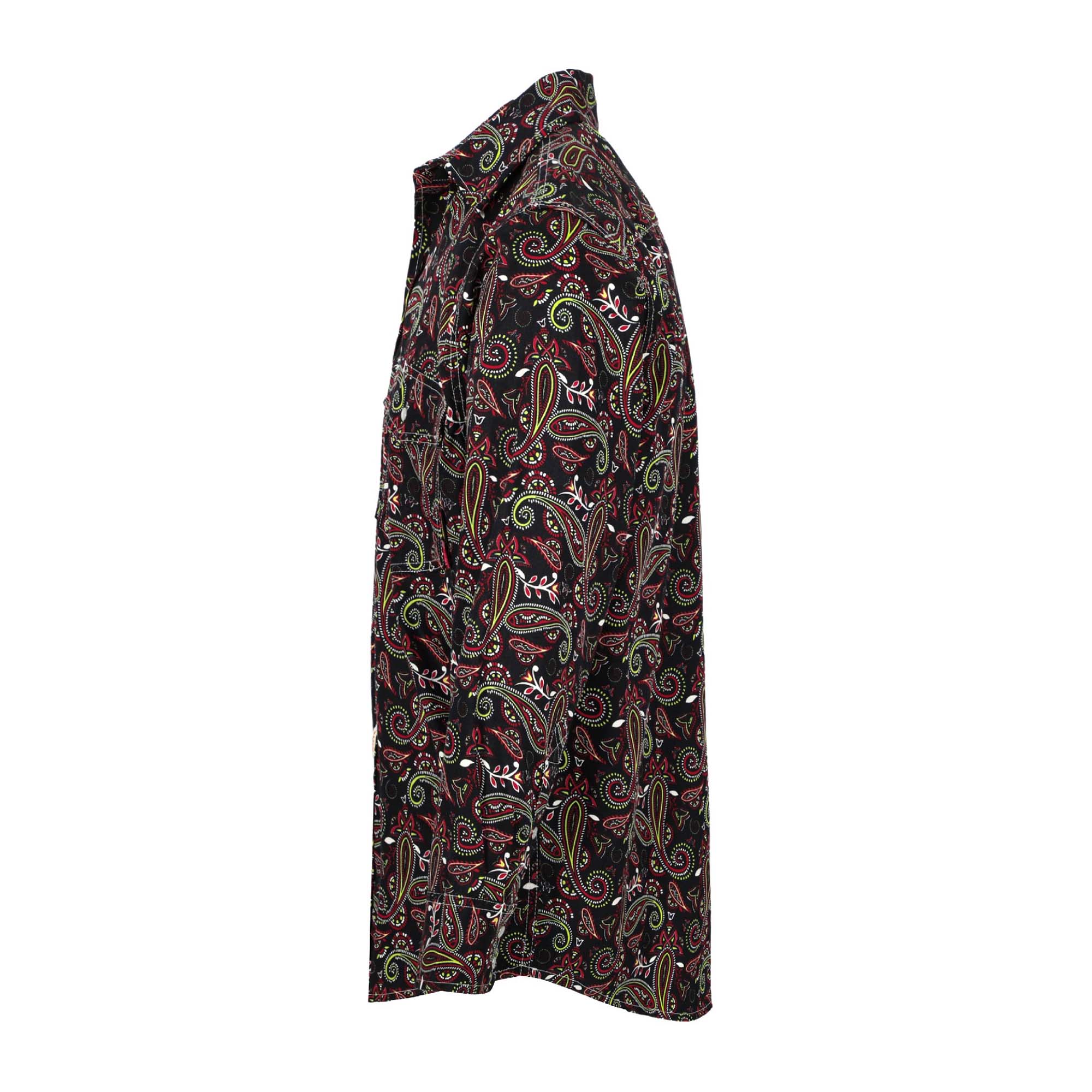 6.5OZ Lightweight Printed FR Shirts With Pearl Snap