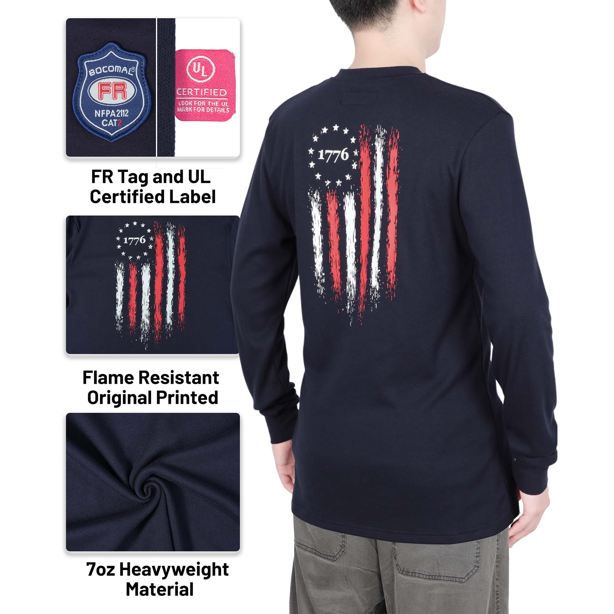 Printed Series FR Work T-Shirts & Hoodies