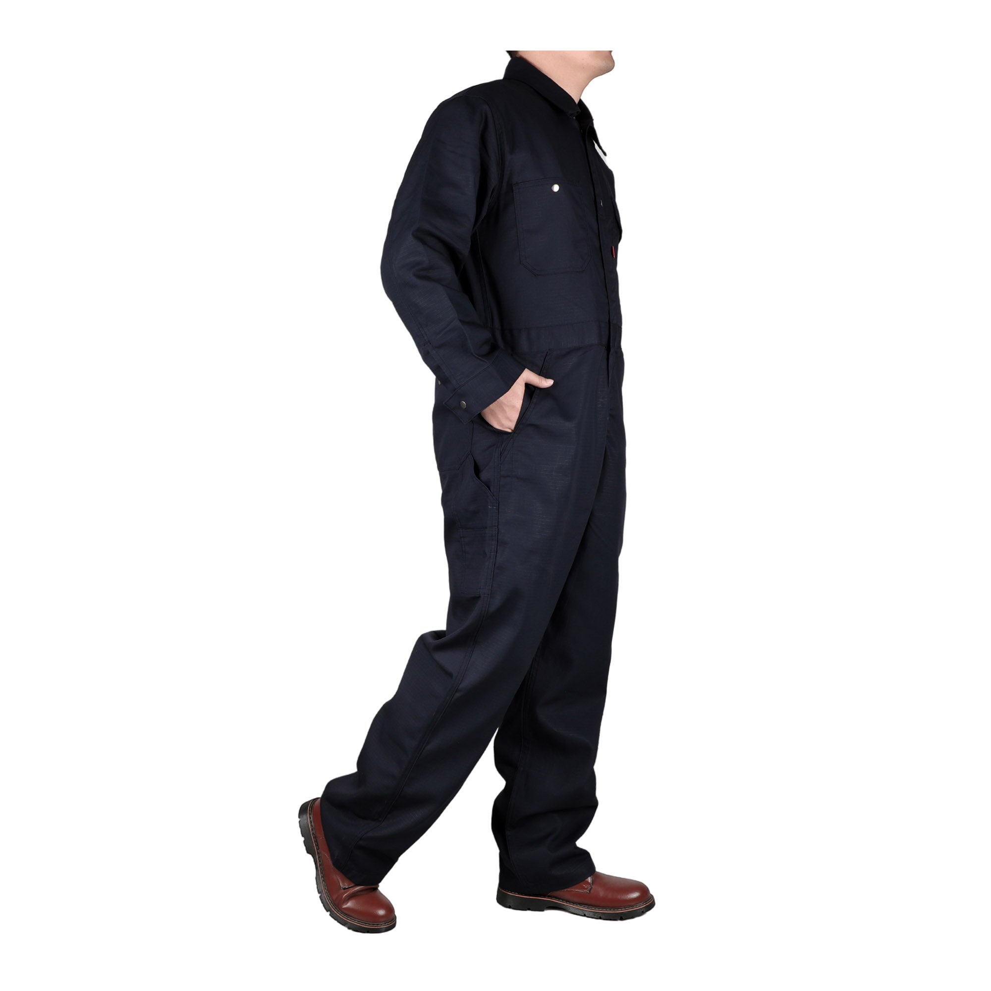 6OZ Coveralls With Button-2128