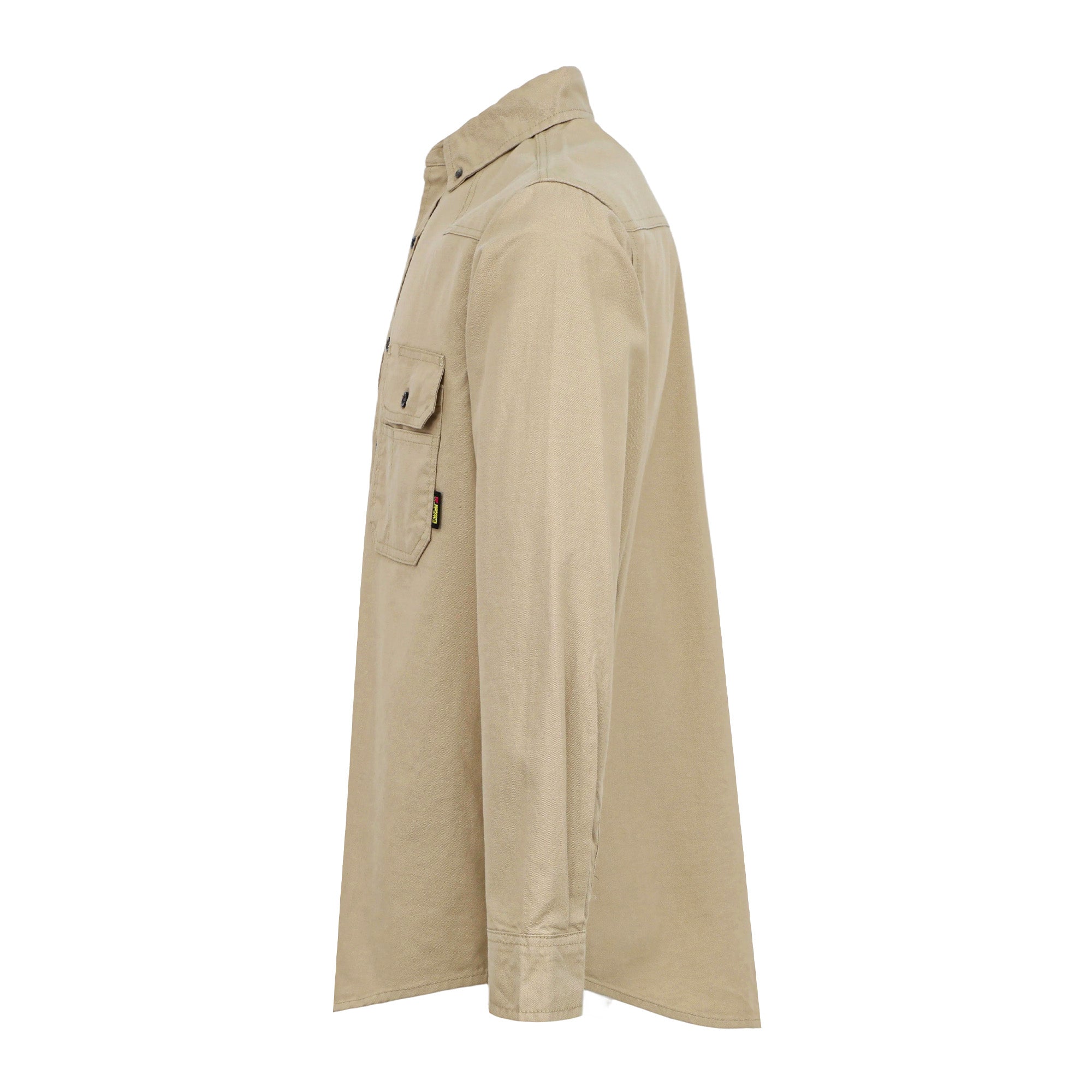 6.5OZ Dura-Light Soft Heather Duck FR Work Shirt -B639