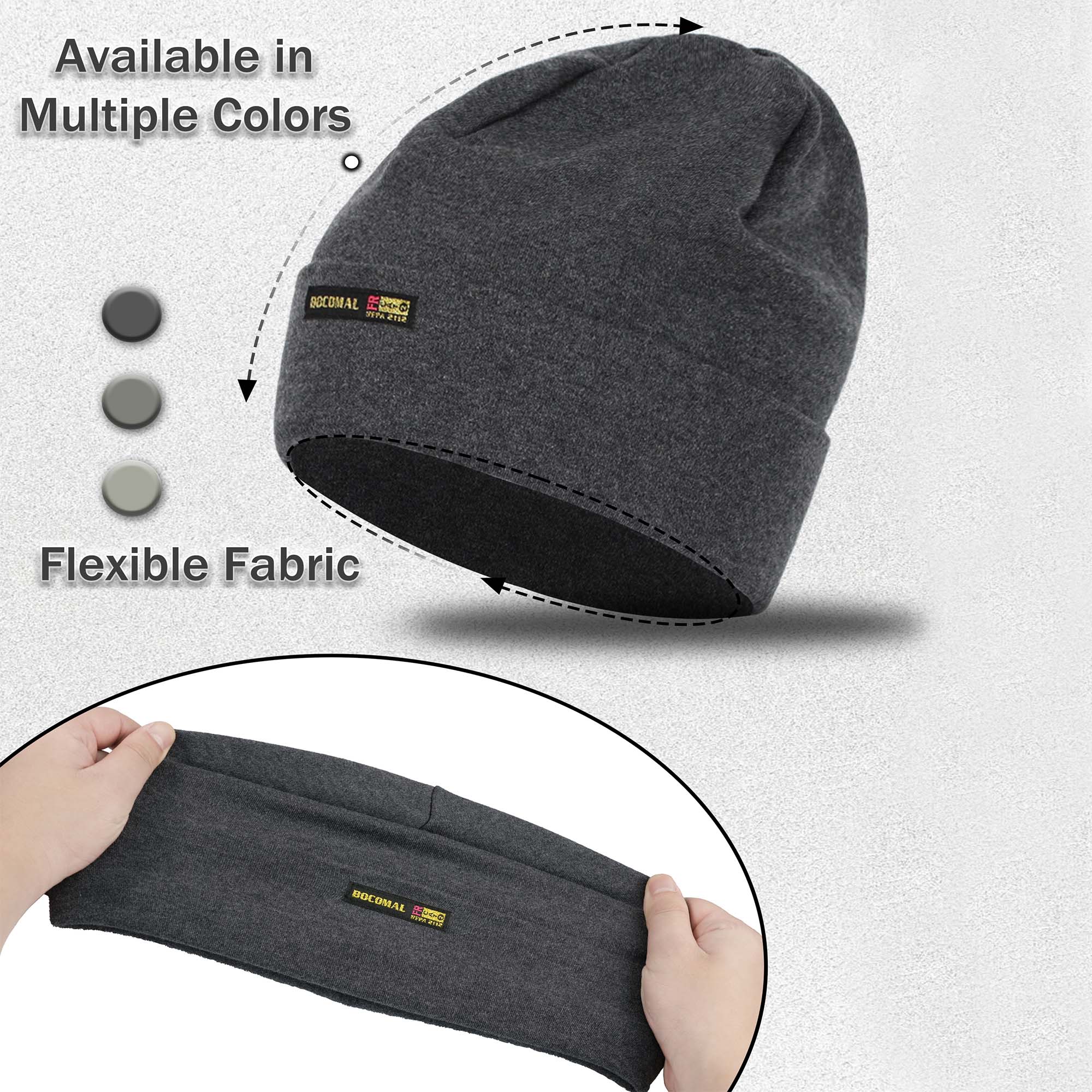 7OZ Cotton FR Head Covering Welding Hat-9803
