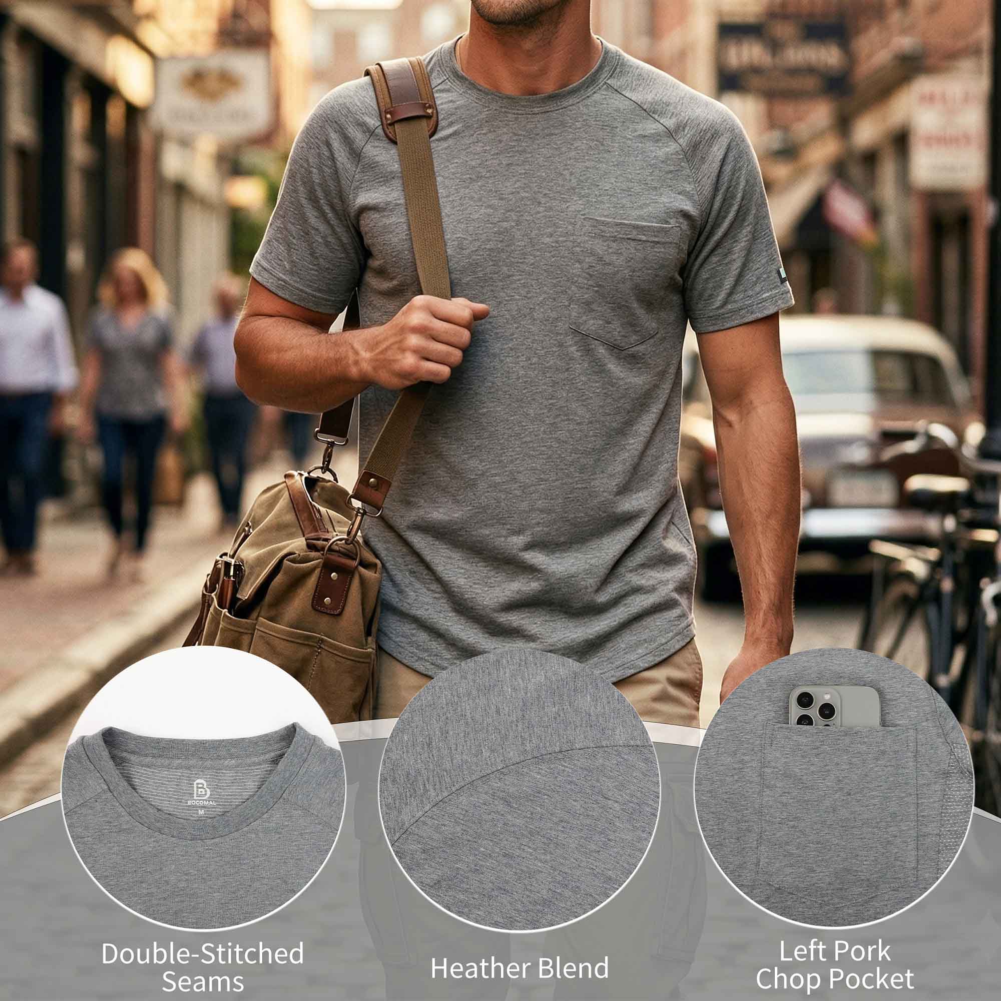5.5OZ Lightweight Mesh Back Tee (NON-FR)-TS011H