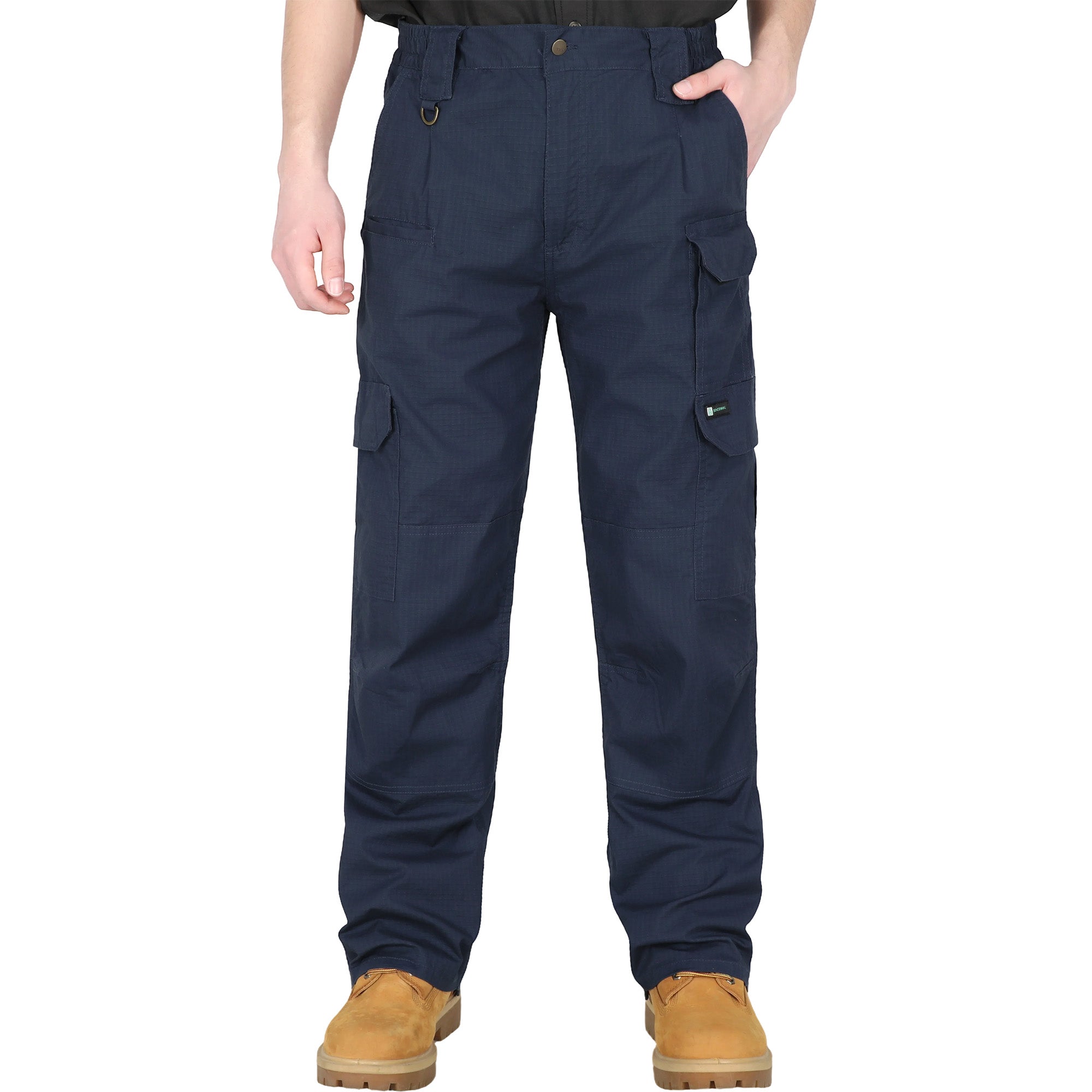 6OZ 10-Pocket Relaxed Fit Stretch Ripstop Cargo Pants（NON-FR）-PN061F