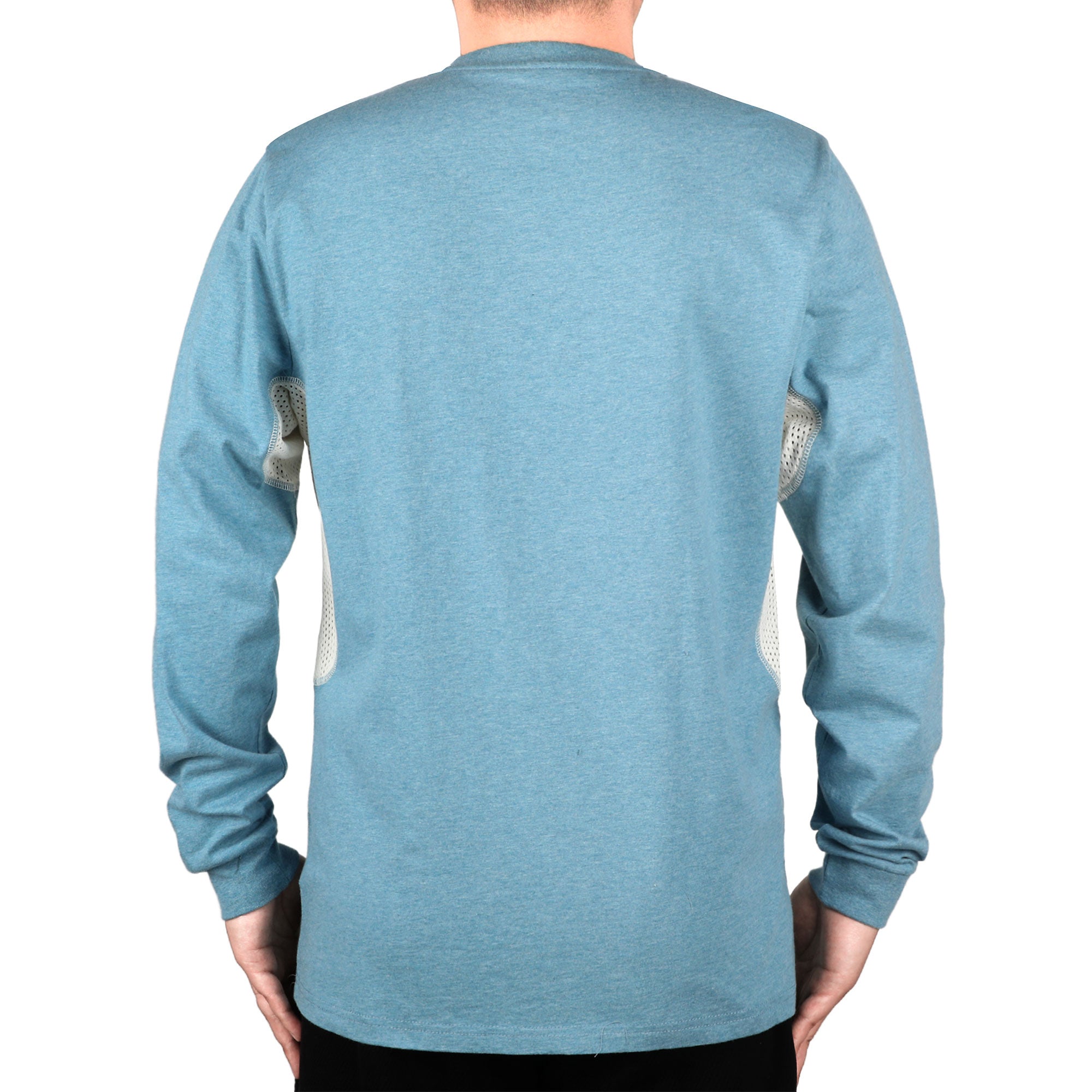 6OZ Button Pullover T-Shirts/Breathable Vented Design-6908
