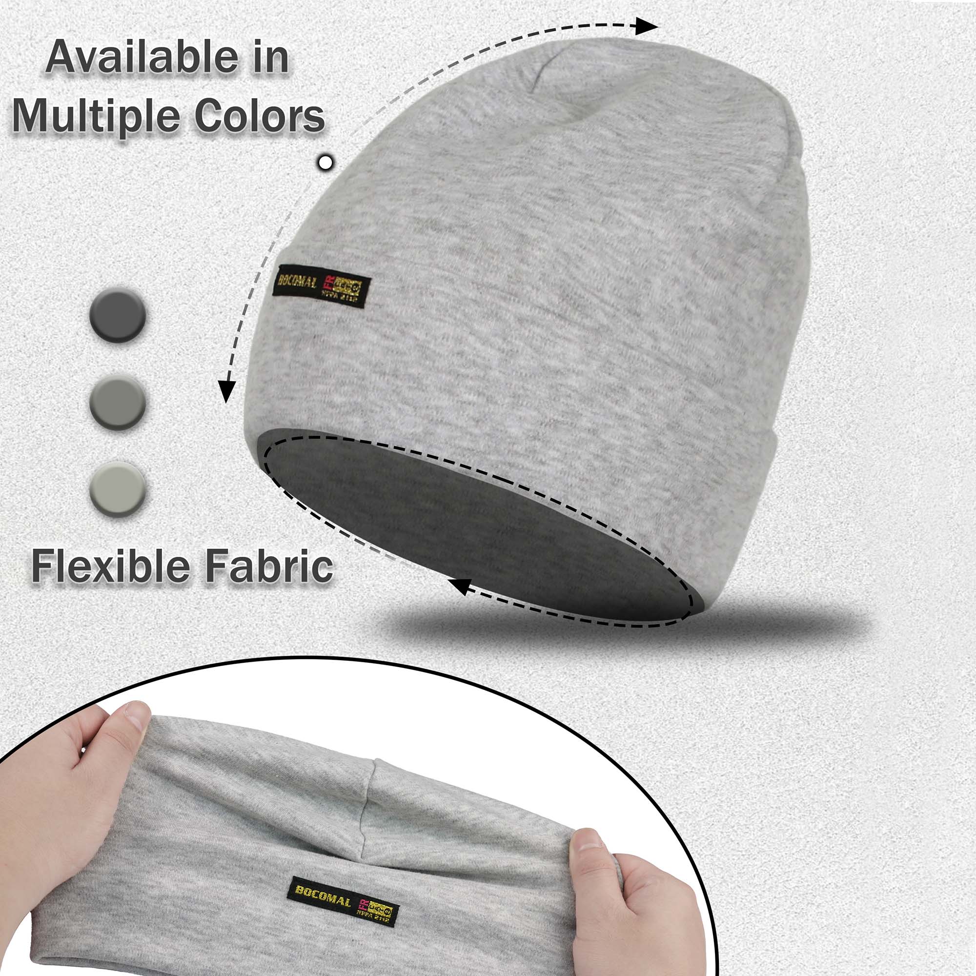 7OZ Cotton FR Head Covering Welding Hat-9803