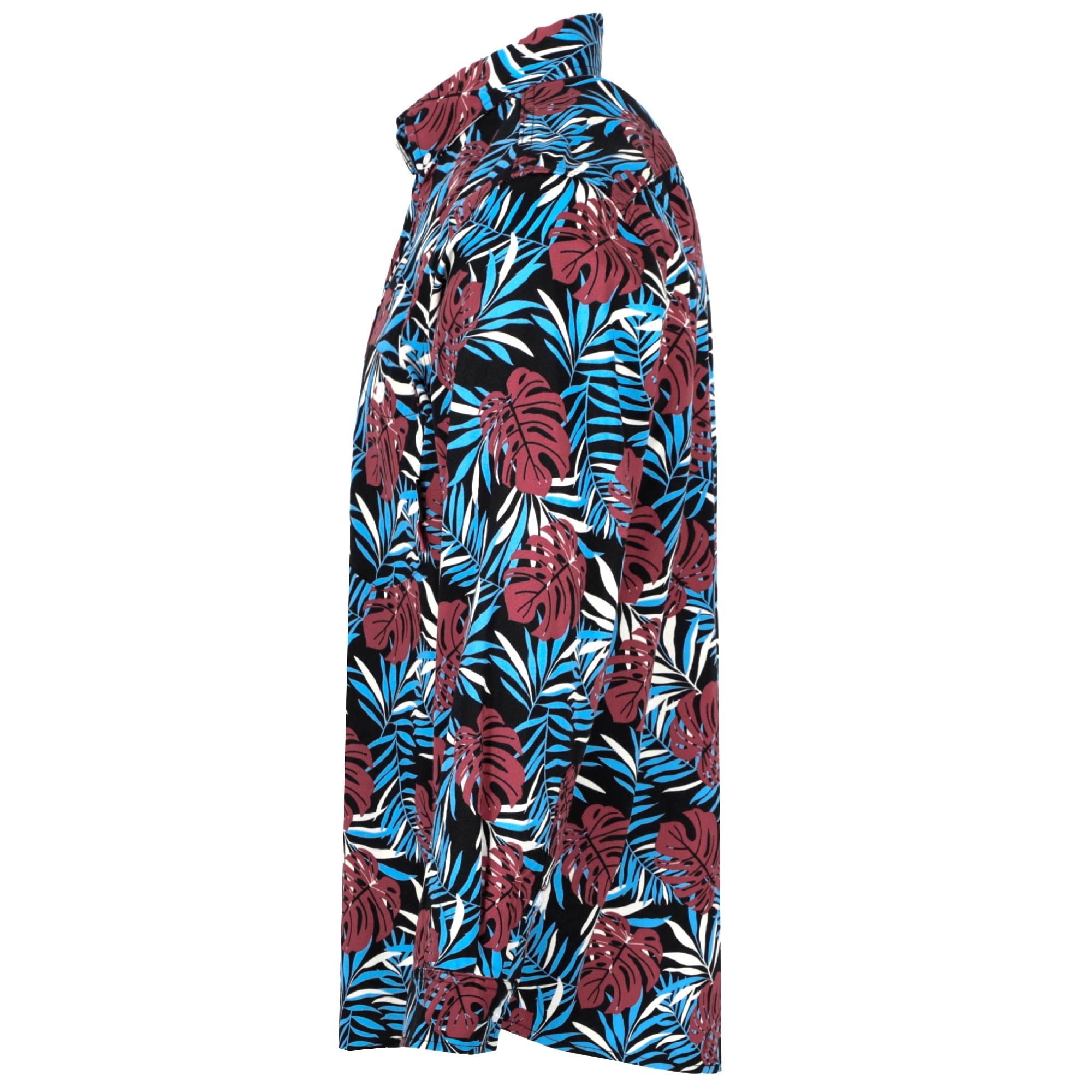 6.5OZ Printed Hawaii Lightweight Button Down FR Shirts-0816A