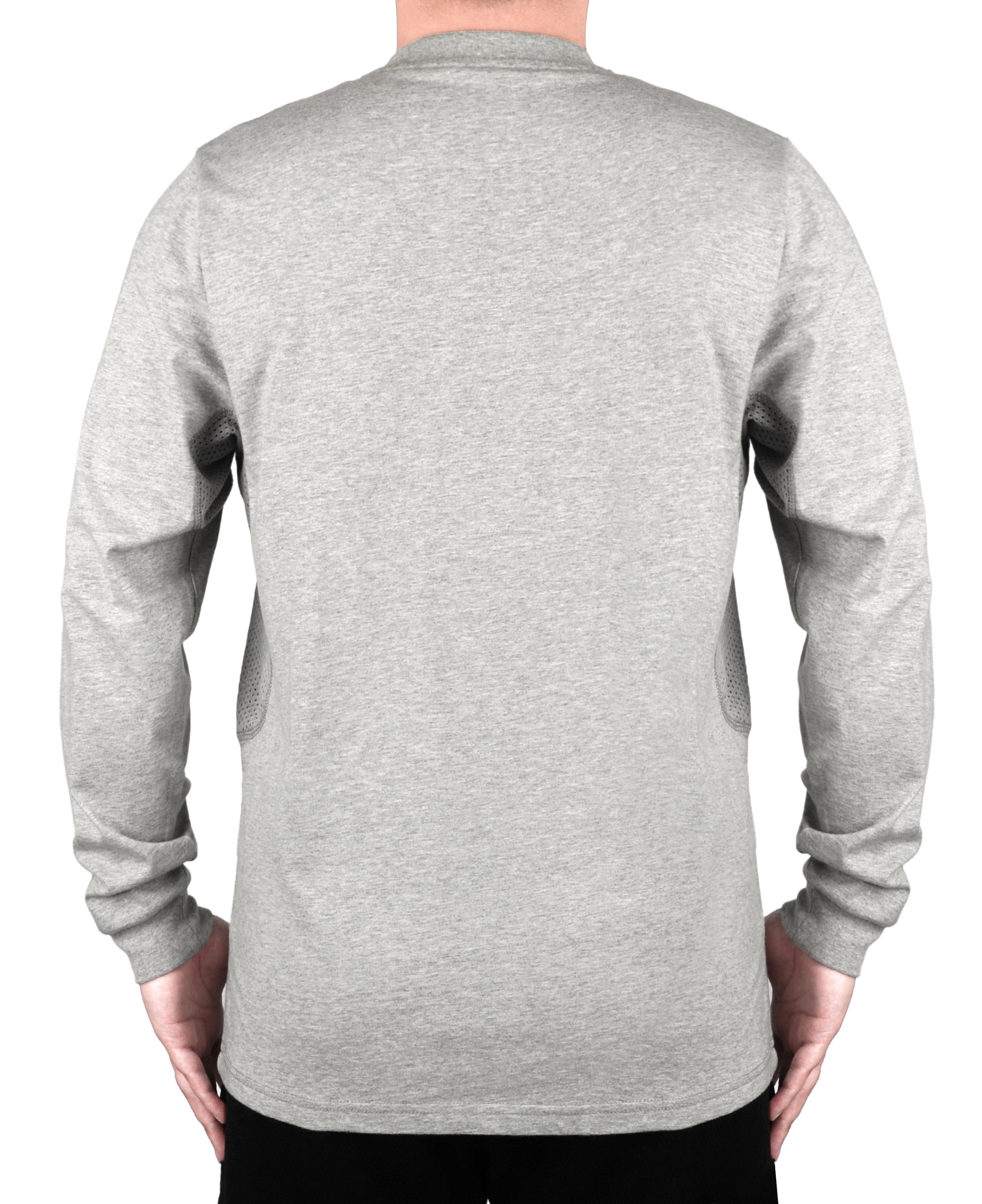 6OZ Button Pullover T-Shirts/Breathable Vented Design-6908