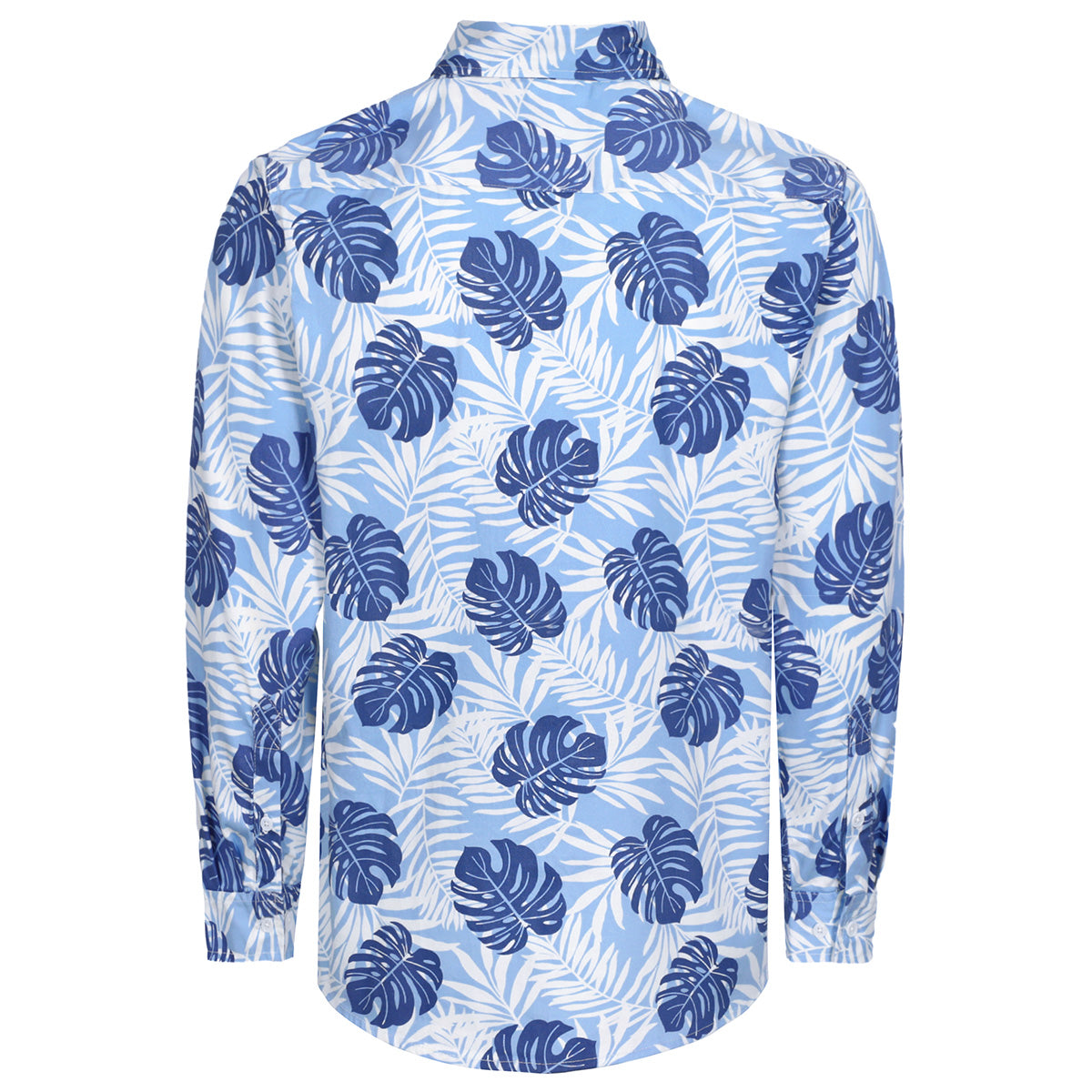 6.5OZ Printed Hawaii Lightweight Button Down FR Shirts-0816A