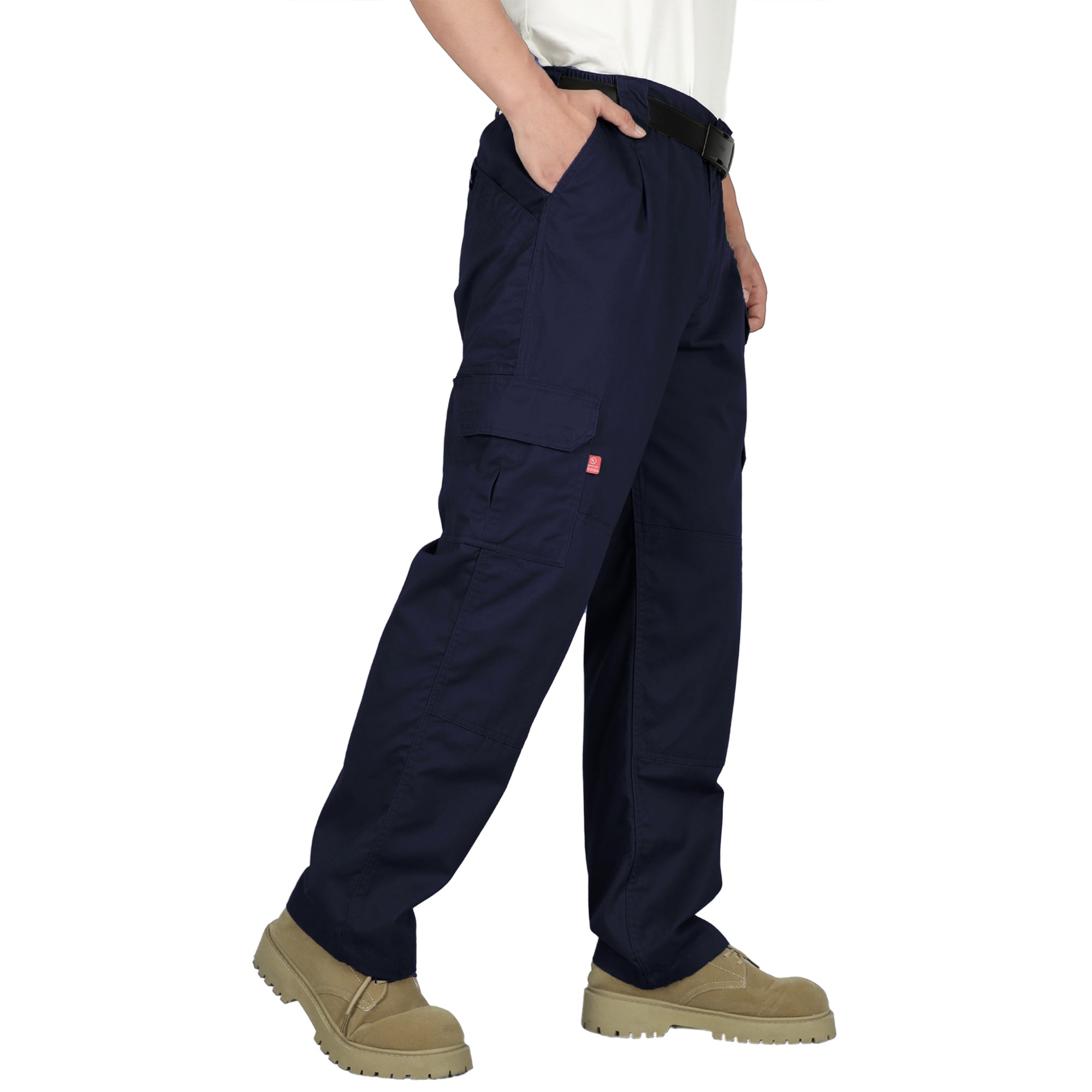 7-Pocket Cotton FR Cargo Work Pants 1801 | Bocomal