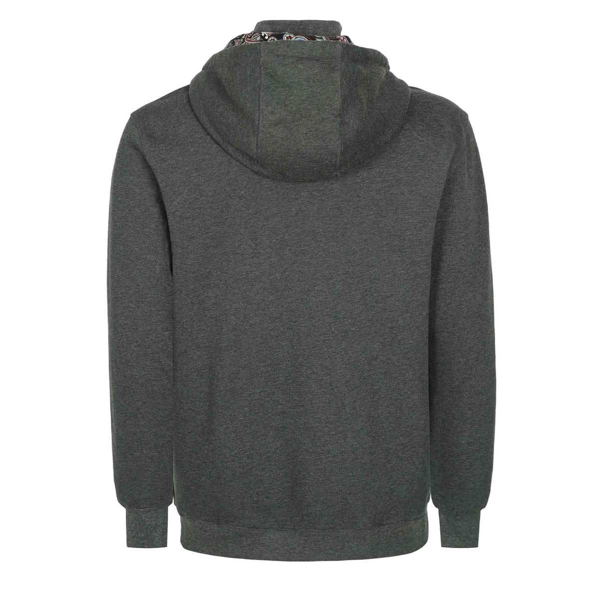 10.5 oz FR Quarter Zip Flapped Mock Neck Hooded Fleece Sweatshirts - C709