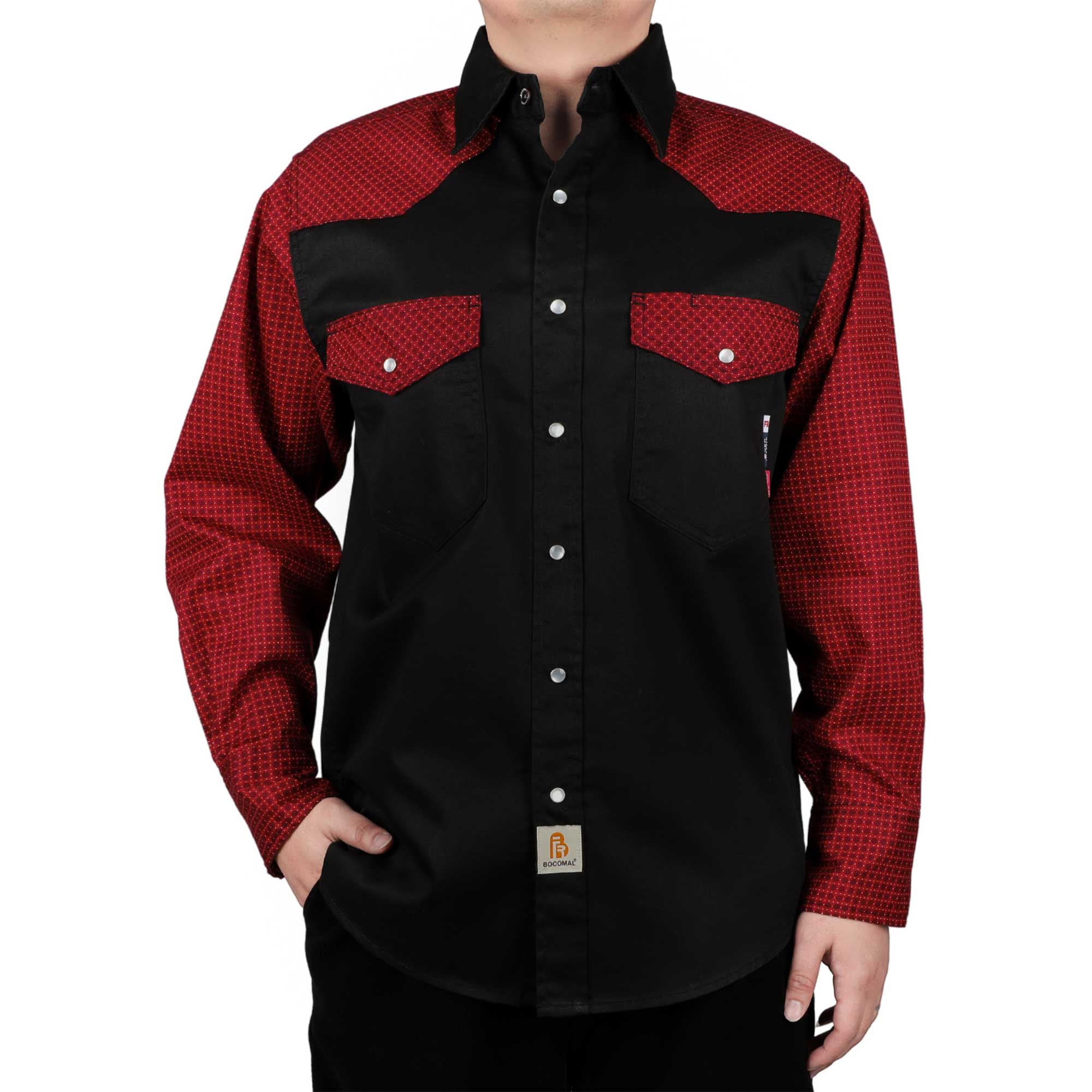 6.5OZ Hawaii/Solid FR Welding Work Shirt