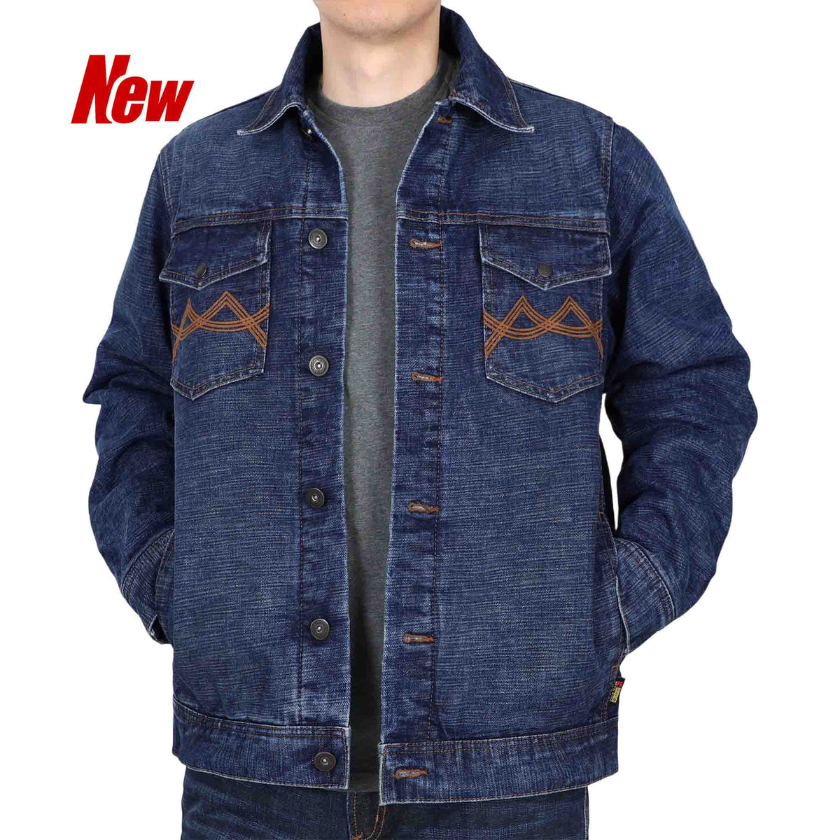 15.5 oz Insulated EX-Heavyweight Denim Trucker FR Jackets