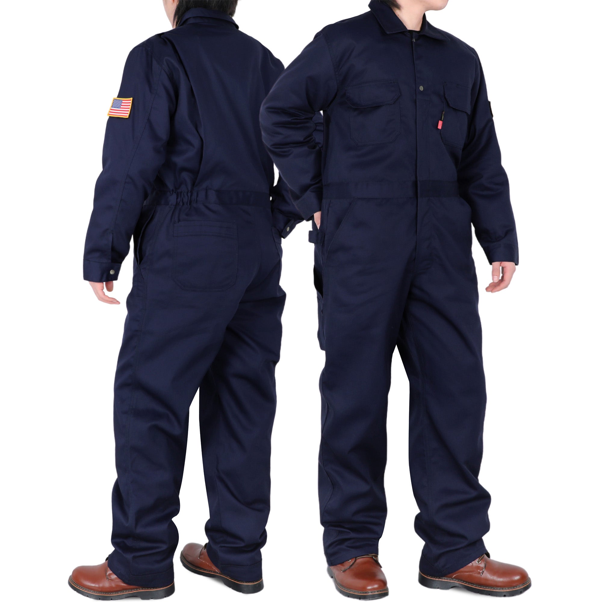 7.5OZ Cotton Twill FR Work Coverall - 2401