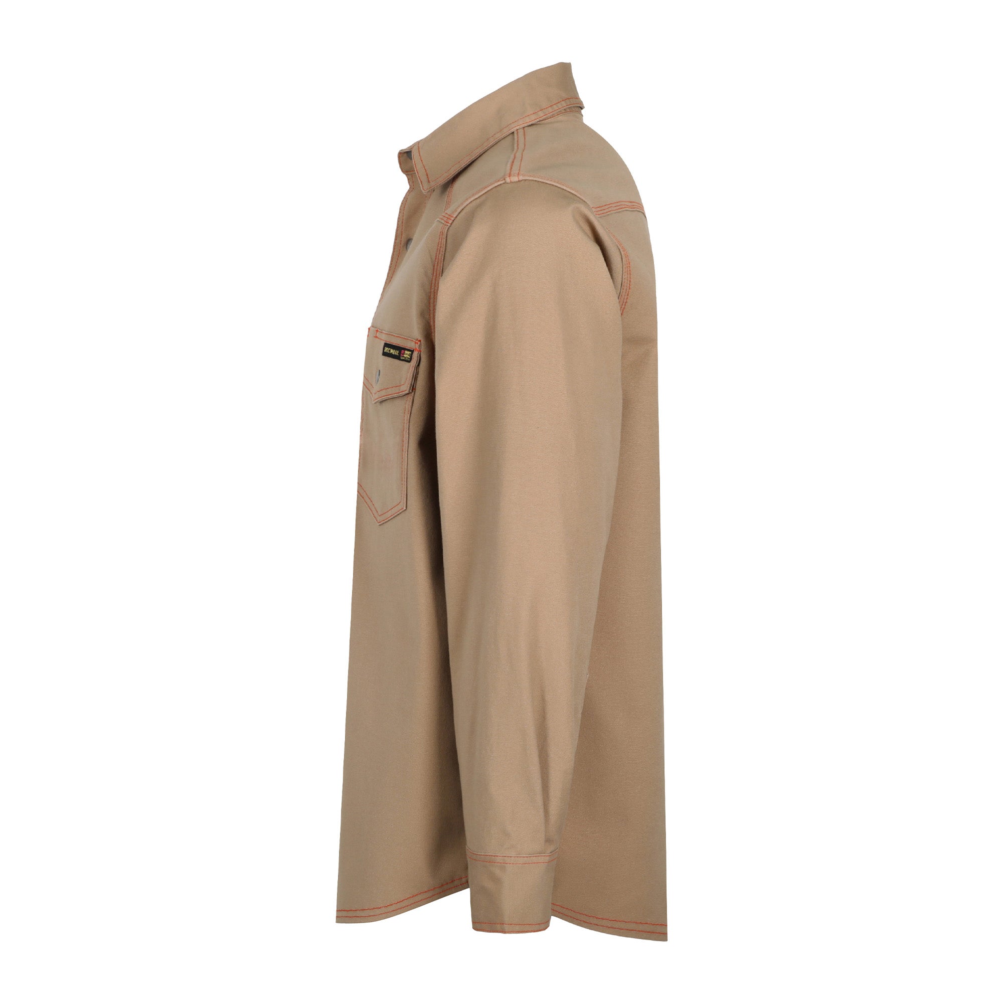 8.5OZ Heavyweight Stretch Canvas FR Welding Shirts-0932
