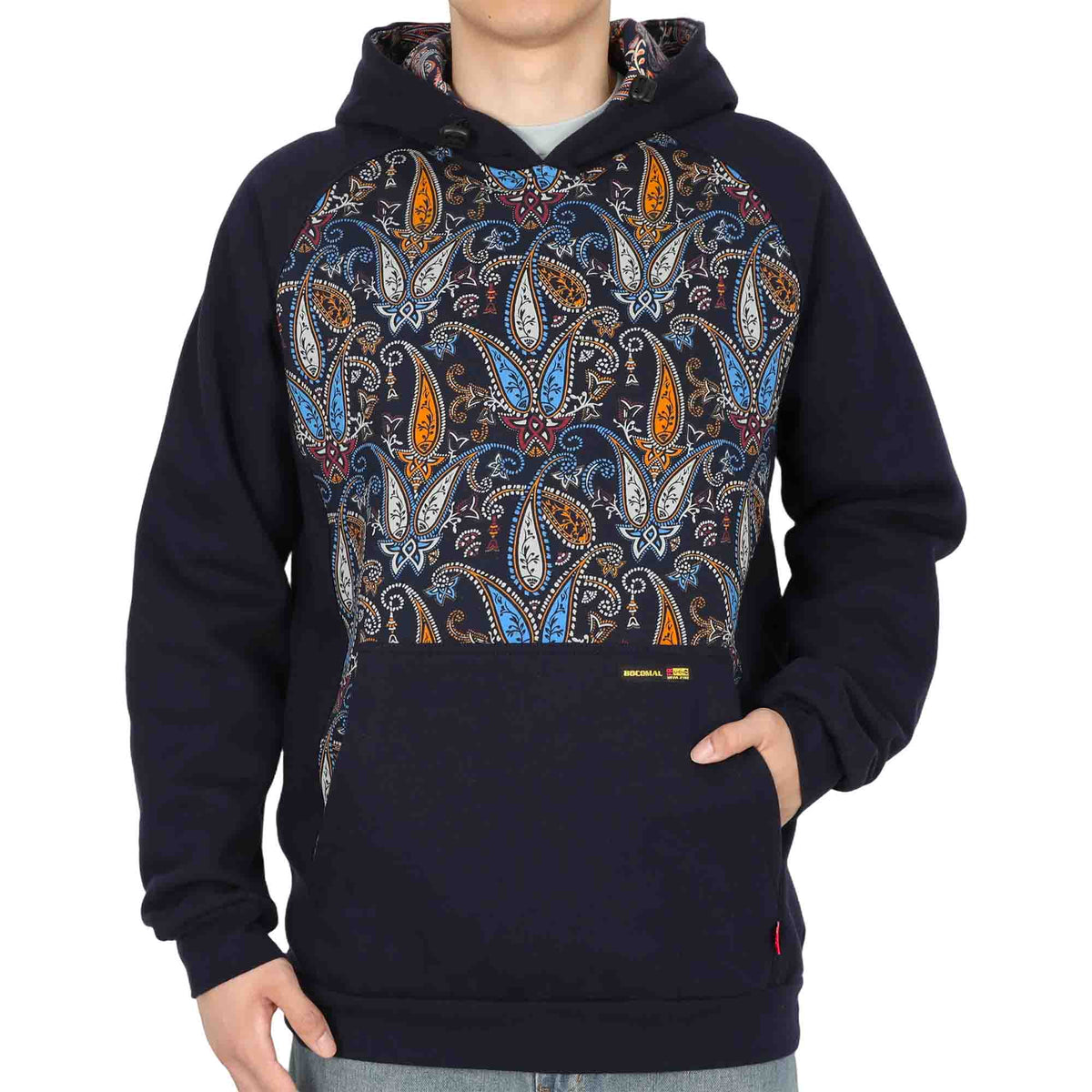 10.5 oz Midweight Paisley Print FR Pullover Hoodie