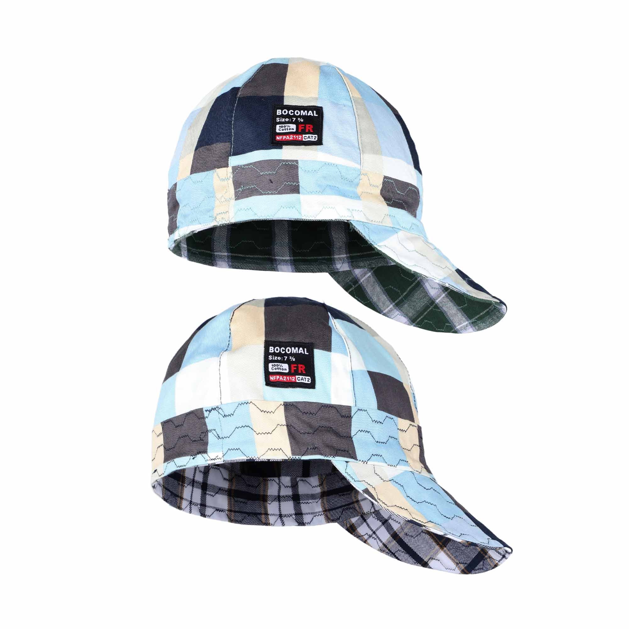 10 oz Reversible Arc-Rated FR Welding Cap 4816 | Bocomal