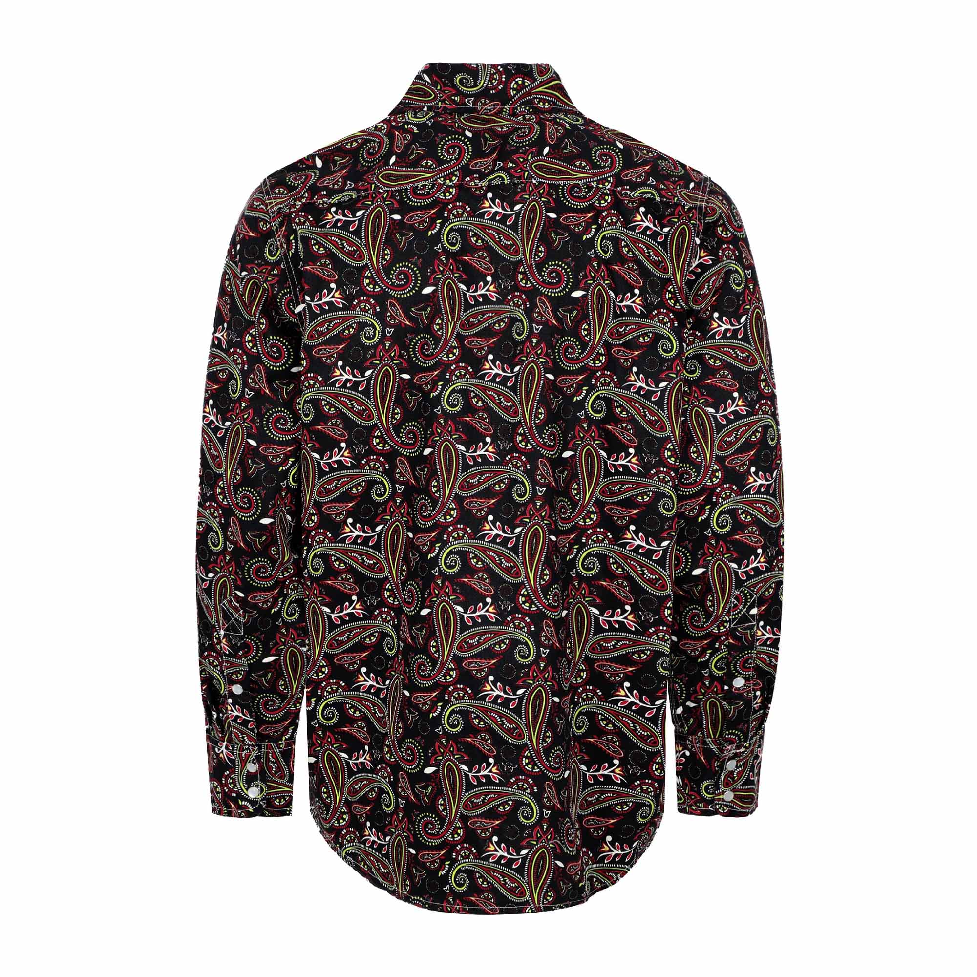 6.5OZ Lightweight Printed FR Shirts With Pearl Snap