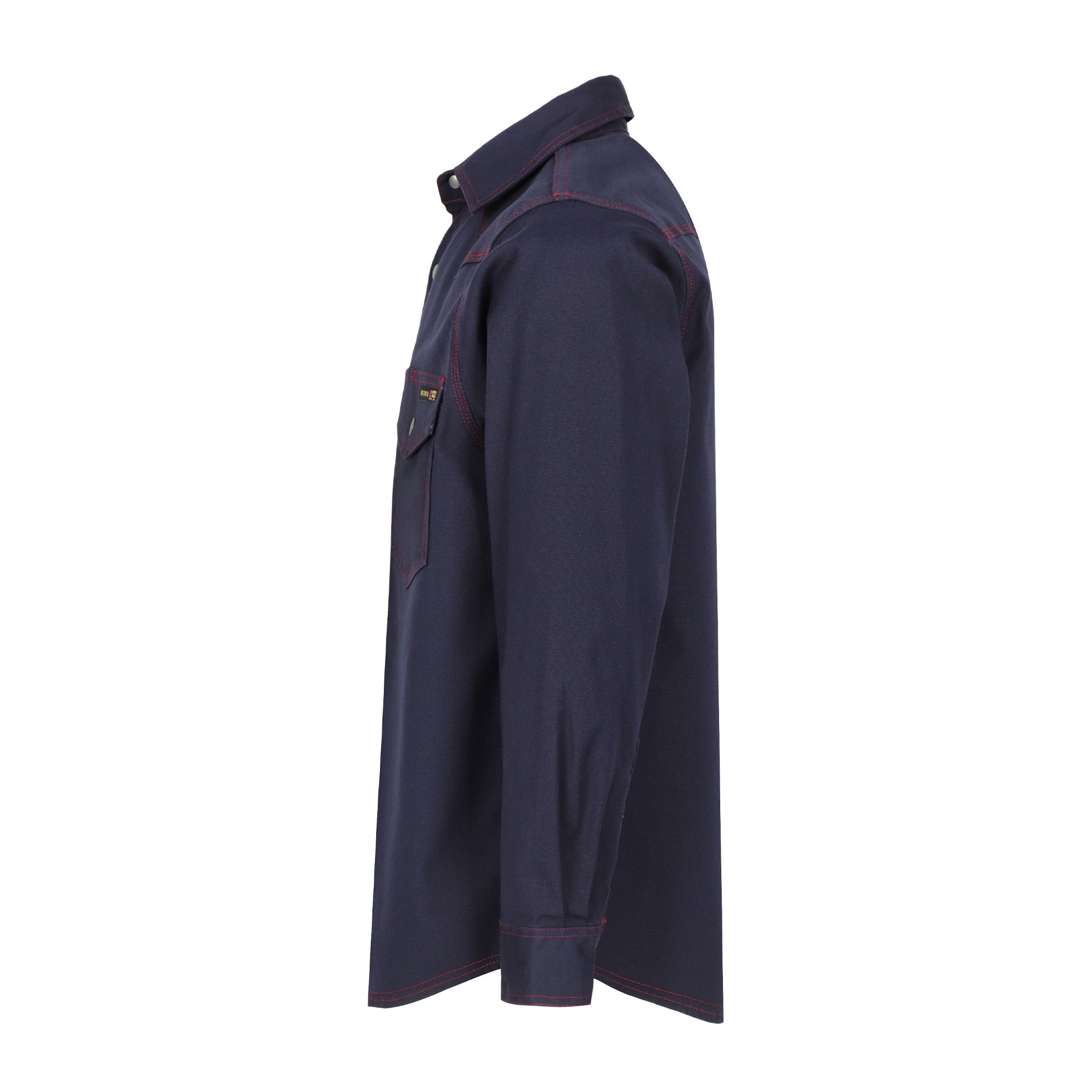 8.5OZ Heavyweight Stretch Canvas FR Welding Shirts-0932