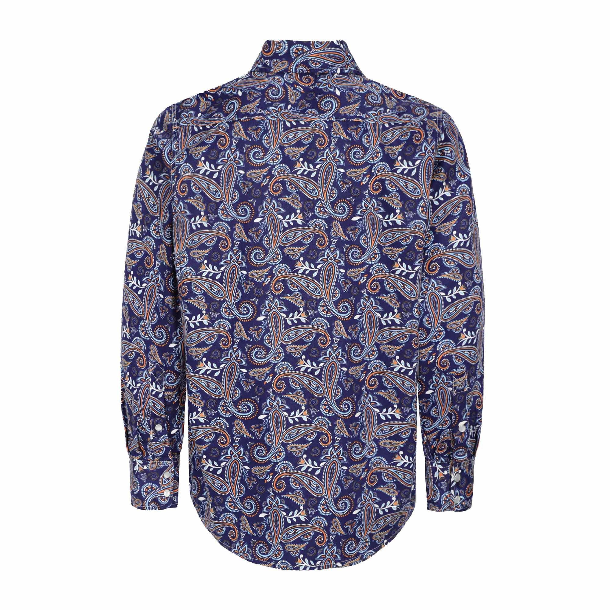 6.5OZ Lightweight Printed FR Shirts With Pearl Snap