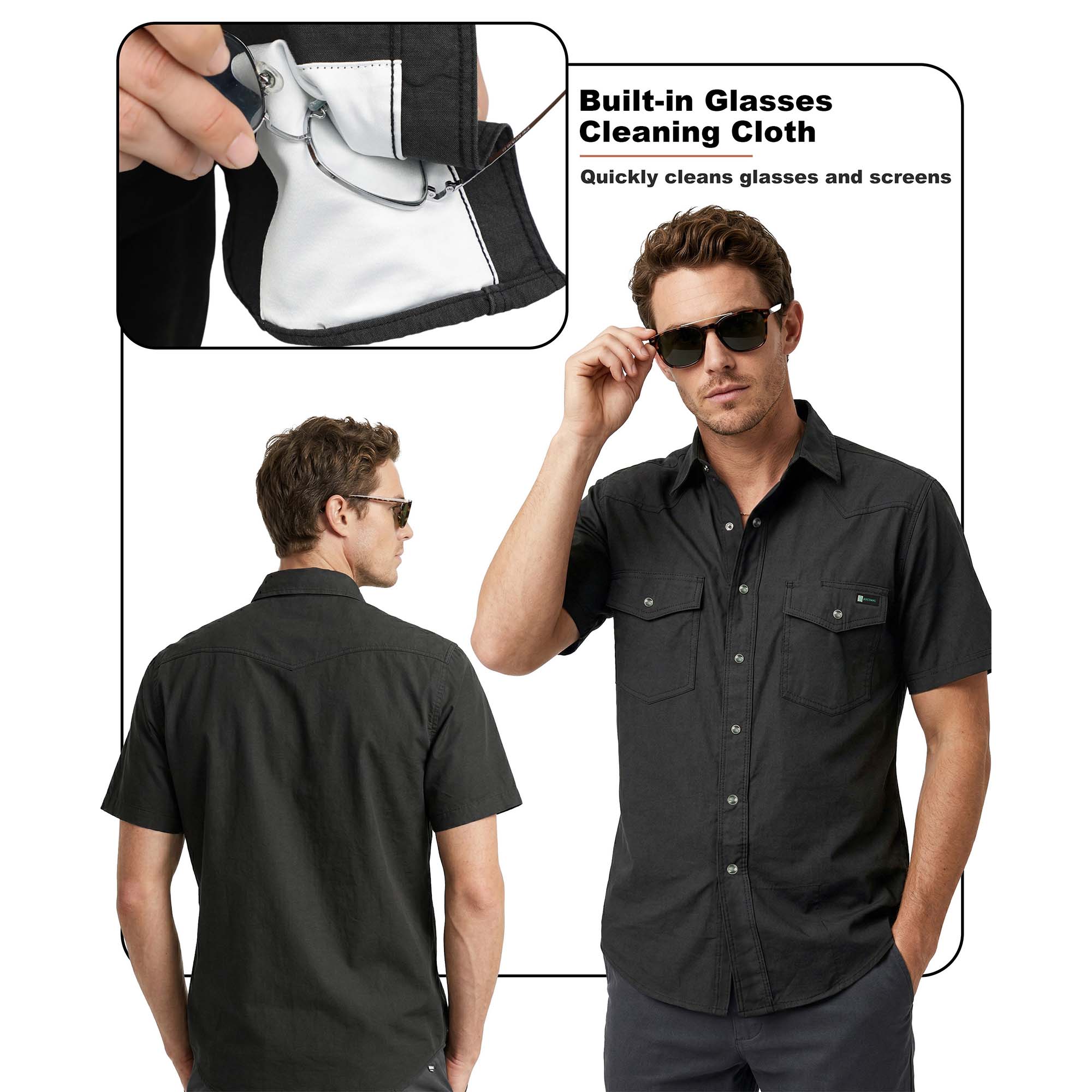 5OZ Lightweight 100% C Chambray Shirt (NON-FR)-SH041L