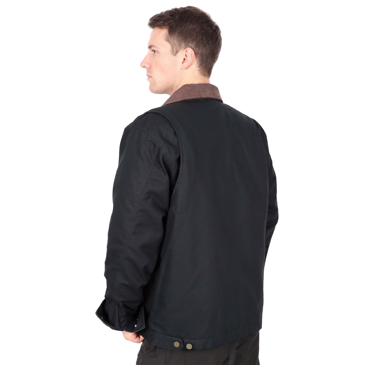 Relaxed fit and gusseted back