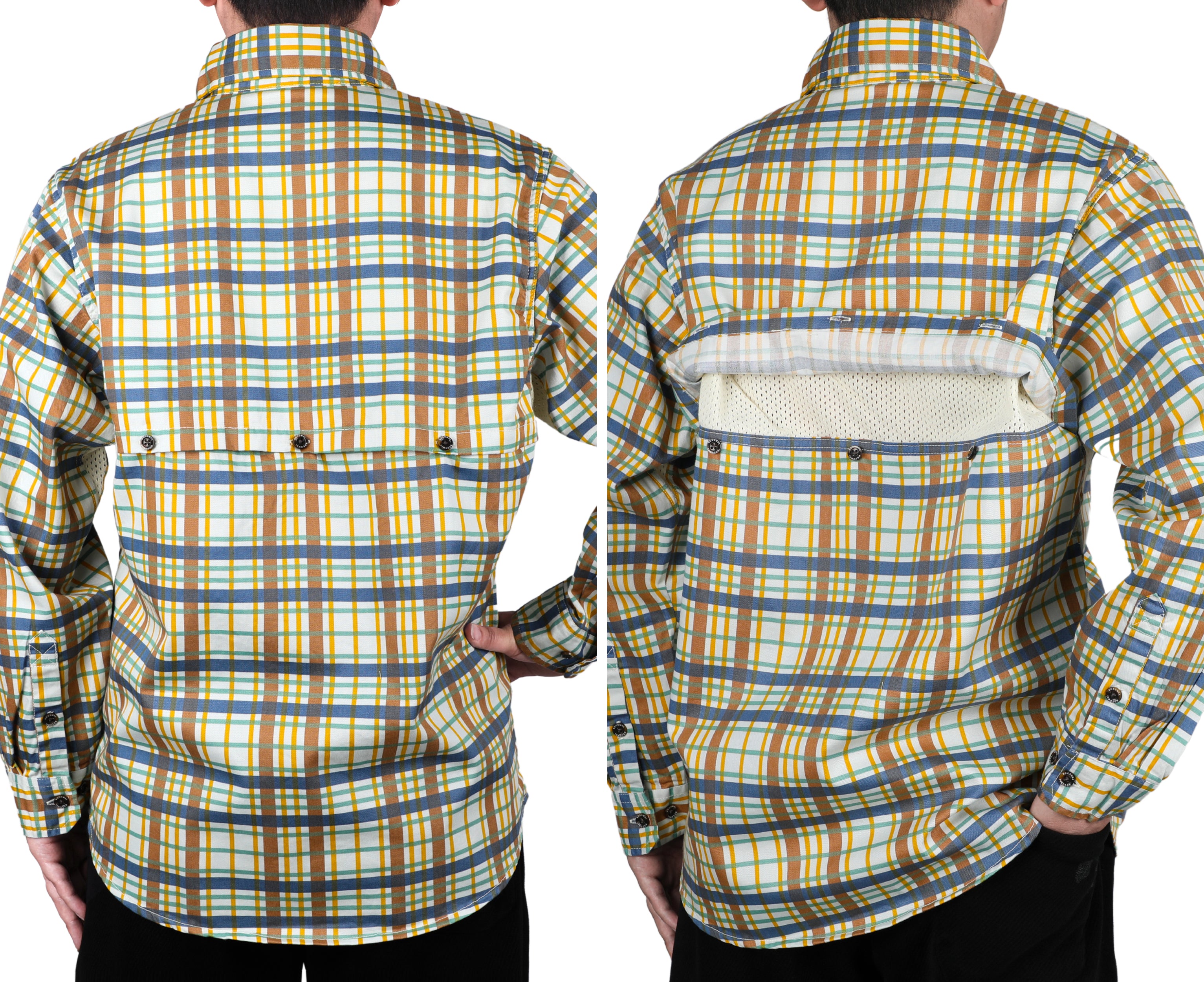 6.5OZ Vented Mesh Back & Underarm Breathable Shirts-1307