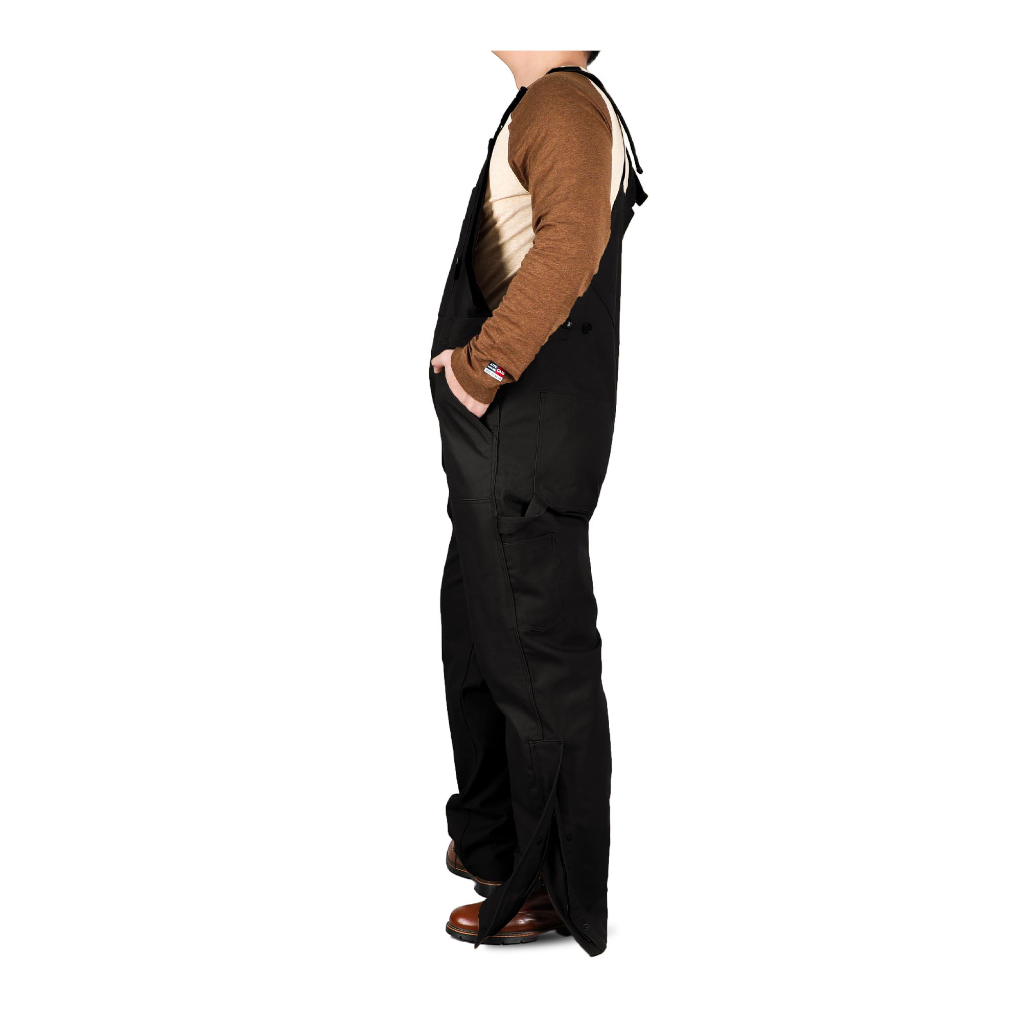 10OZ Bib Overall/Leg Zipper-6704