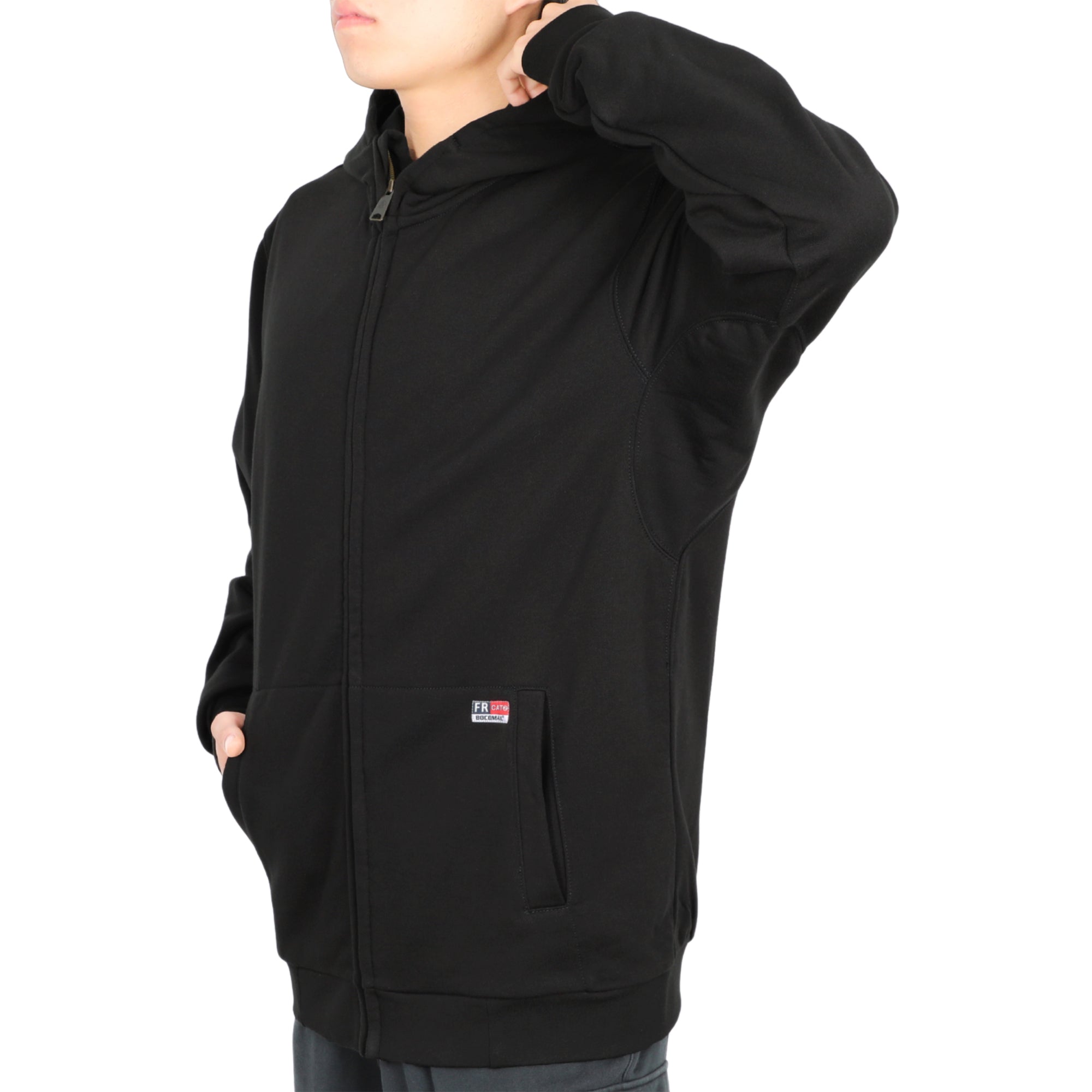 12.5 oz Permanent FR Modacrylic Work Hoodie | Bocomal