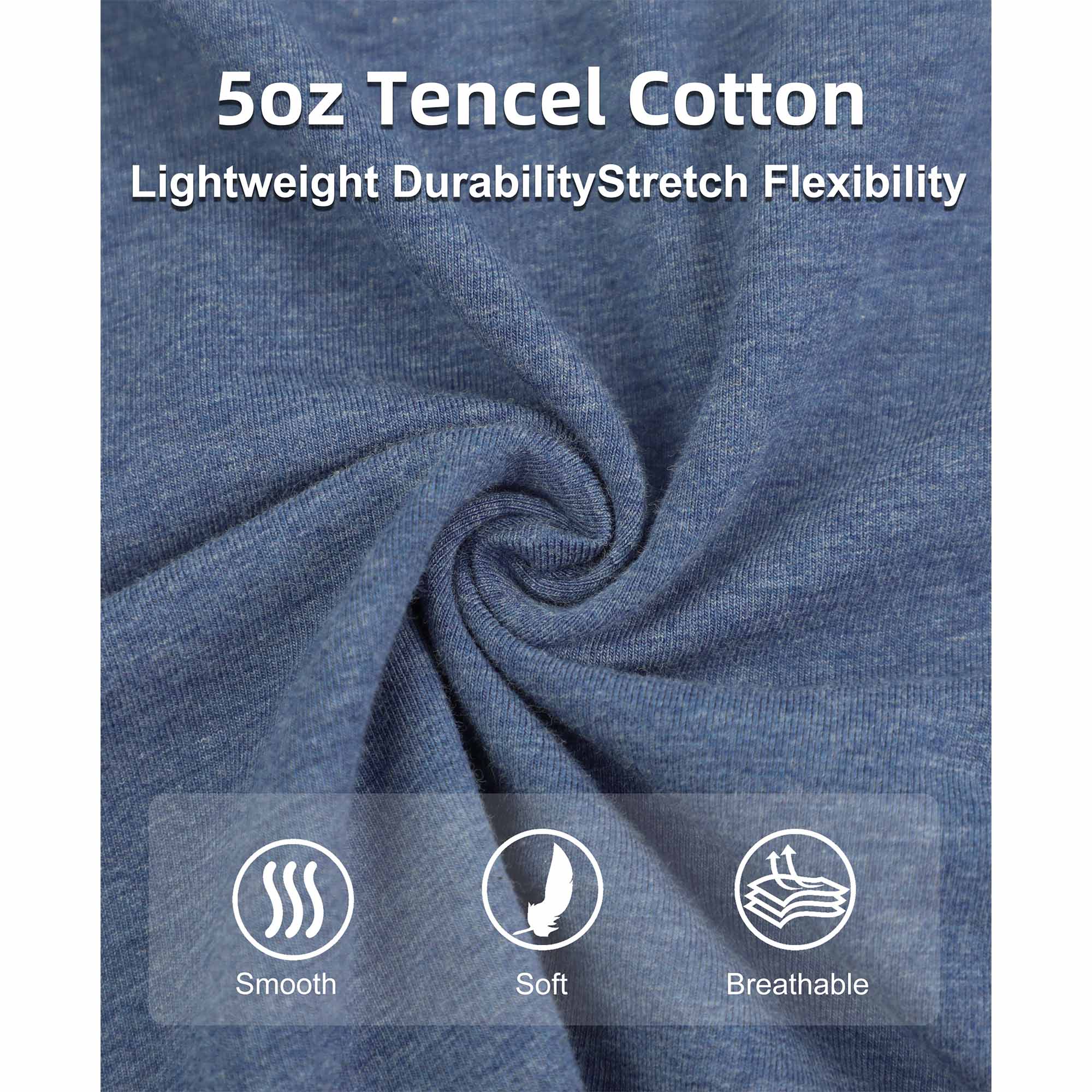 5.5OZ Lightweight Mesh Back Tee (NON-FR)-TS011H