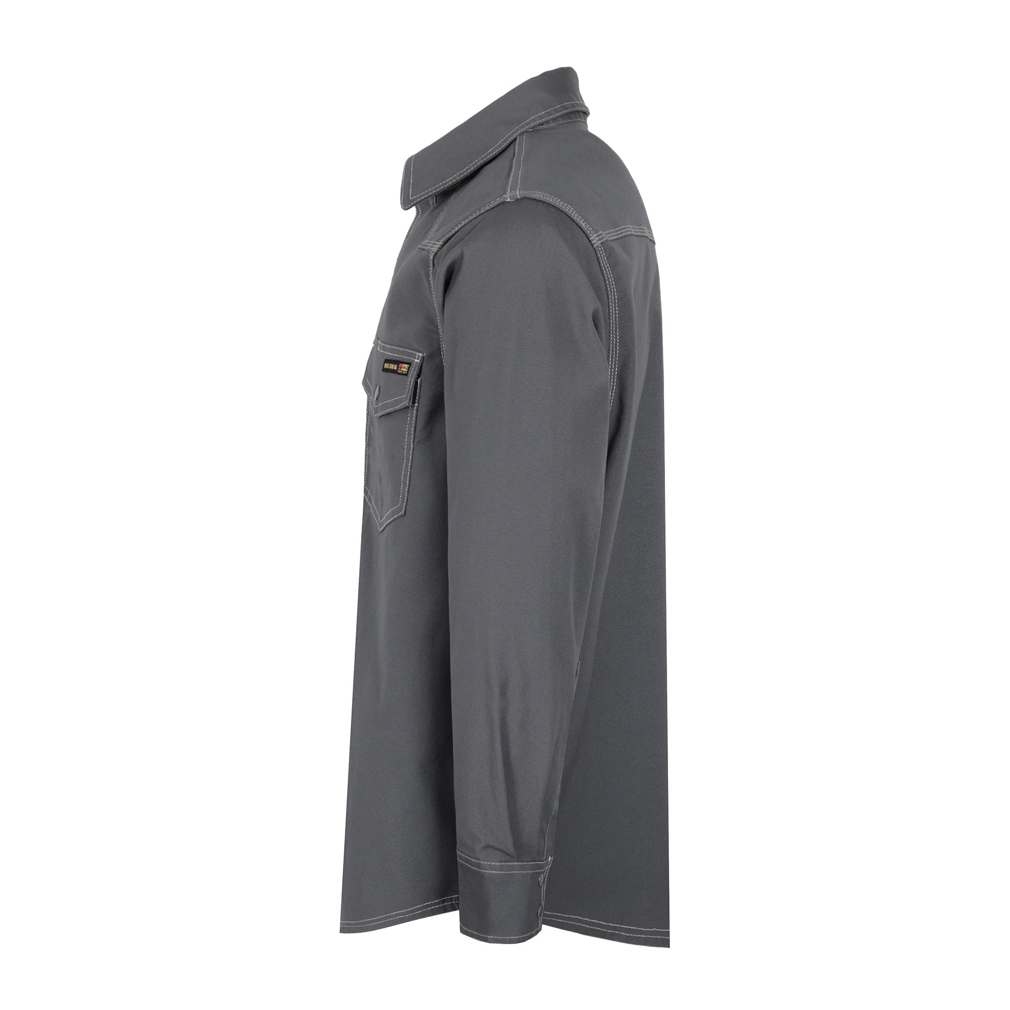8.5OZ Heavyweight Stretch Canvas FR Welding Shirts-0932