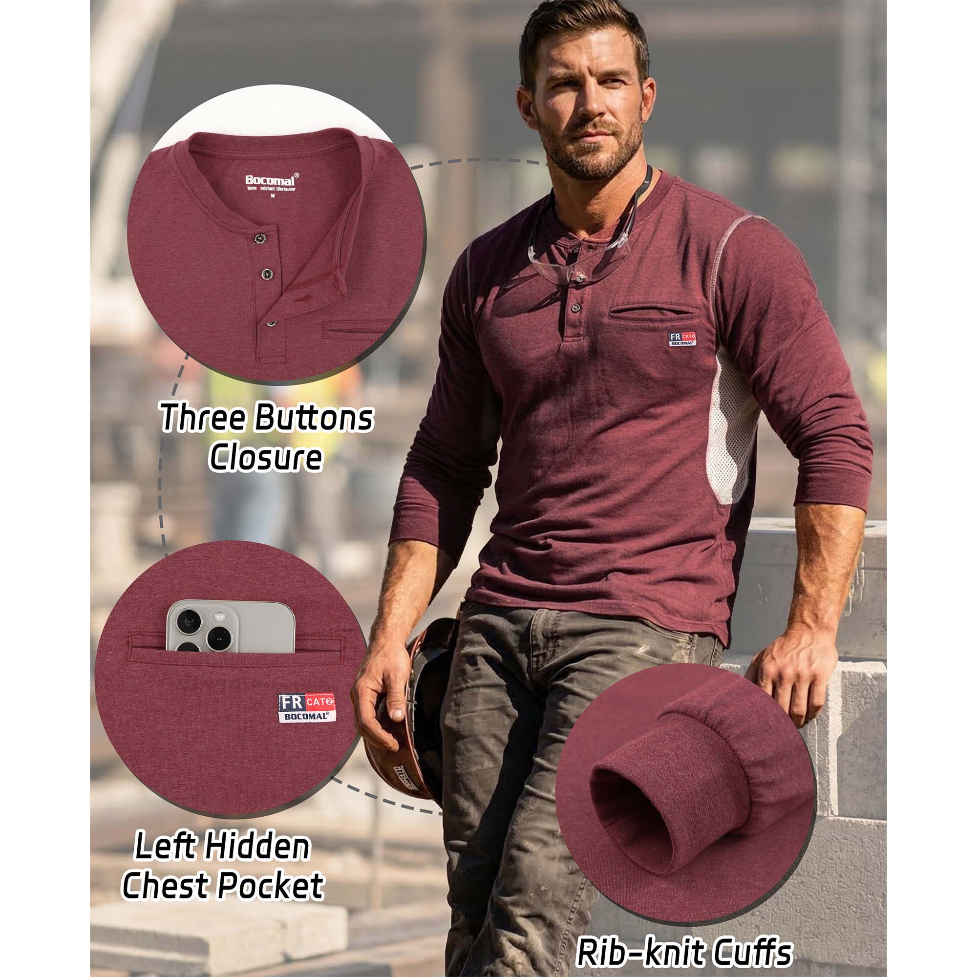 6OZ Breathable Vented Design FR T-Shirts - 6922